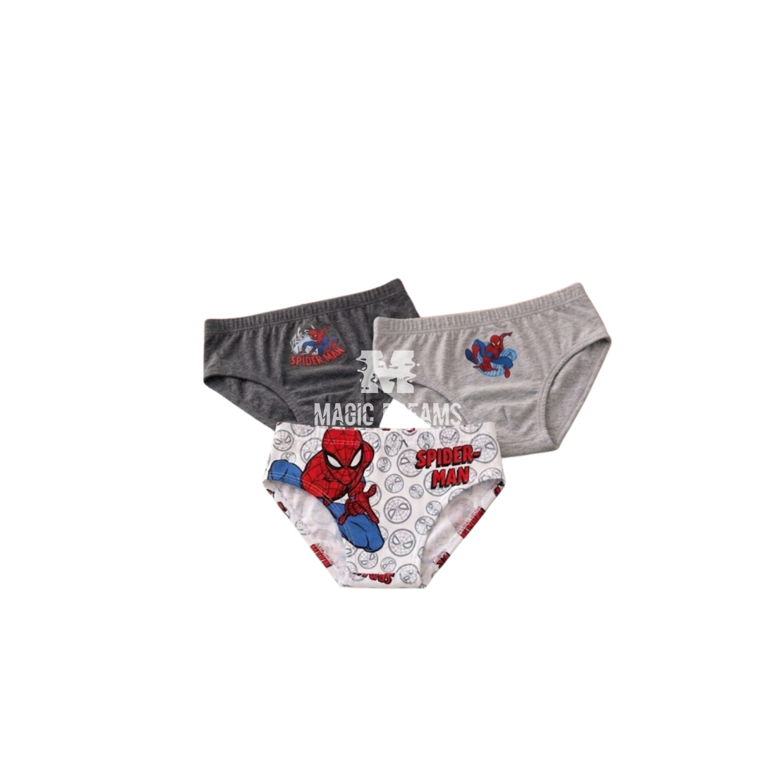 Pack de 3 Cuecas Spiderman