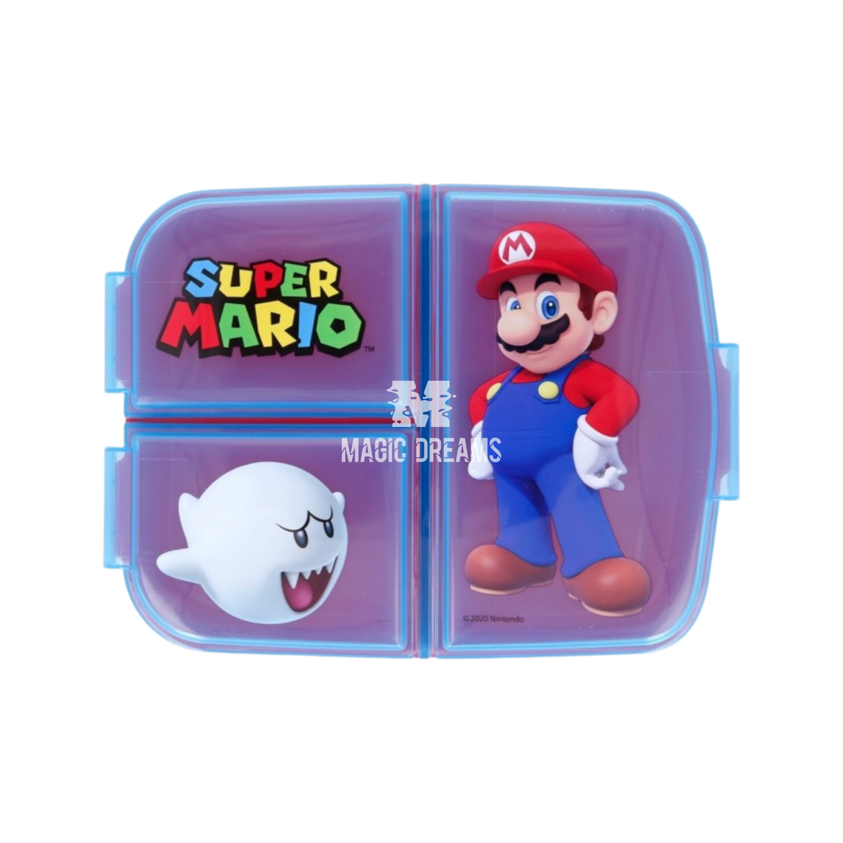Sanduicheira Tripla 3 Compartimentos Super Mario