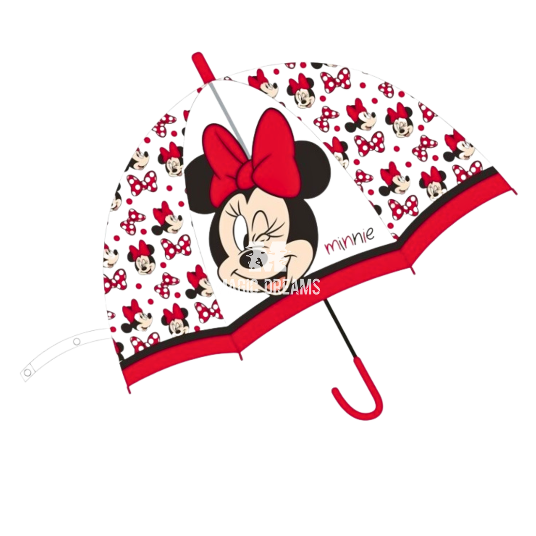 Guarda Chuva Manual Disney Minnie Mouse com Laços 48.5cm