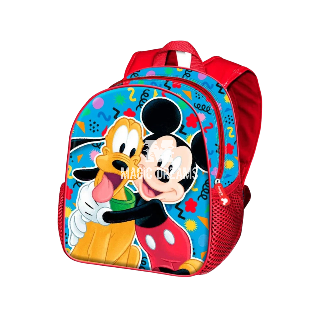 Mochila Pré-Escolar 3D Mates Mickey Mouse 31cm