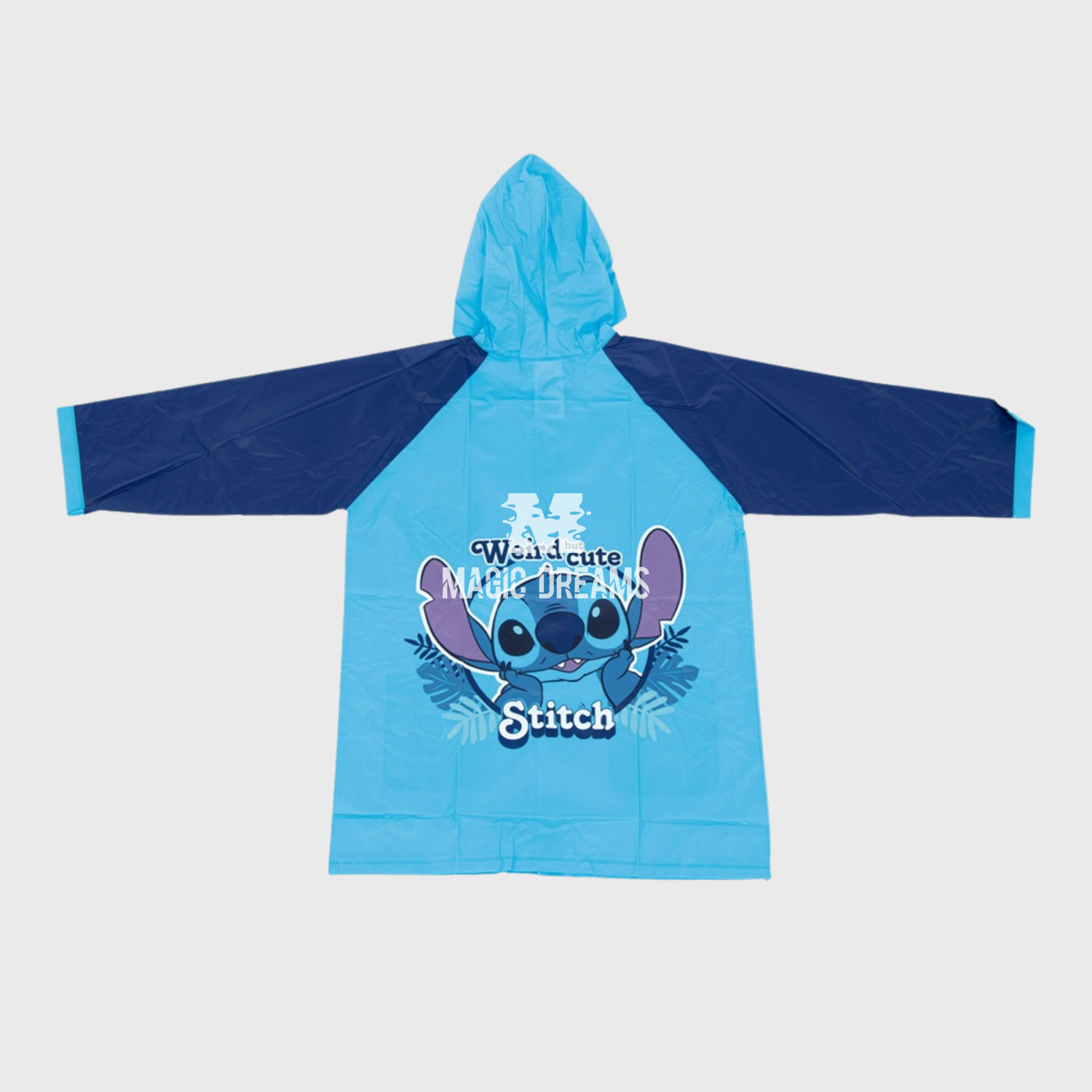 Capa de Chuva Impermeável PVC Stitch Menino