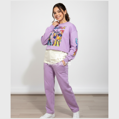 Fato de Treino Primavera/Verão 3 Peças Guerreiras do K-Pop