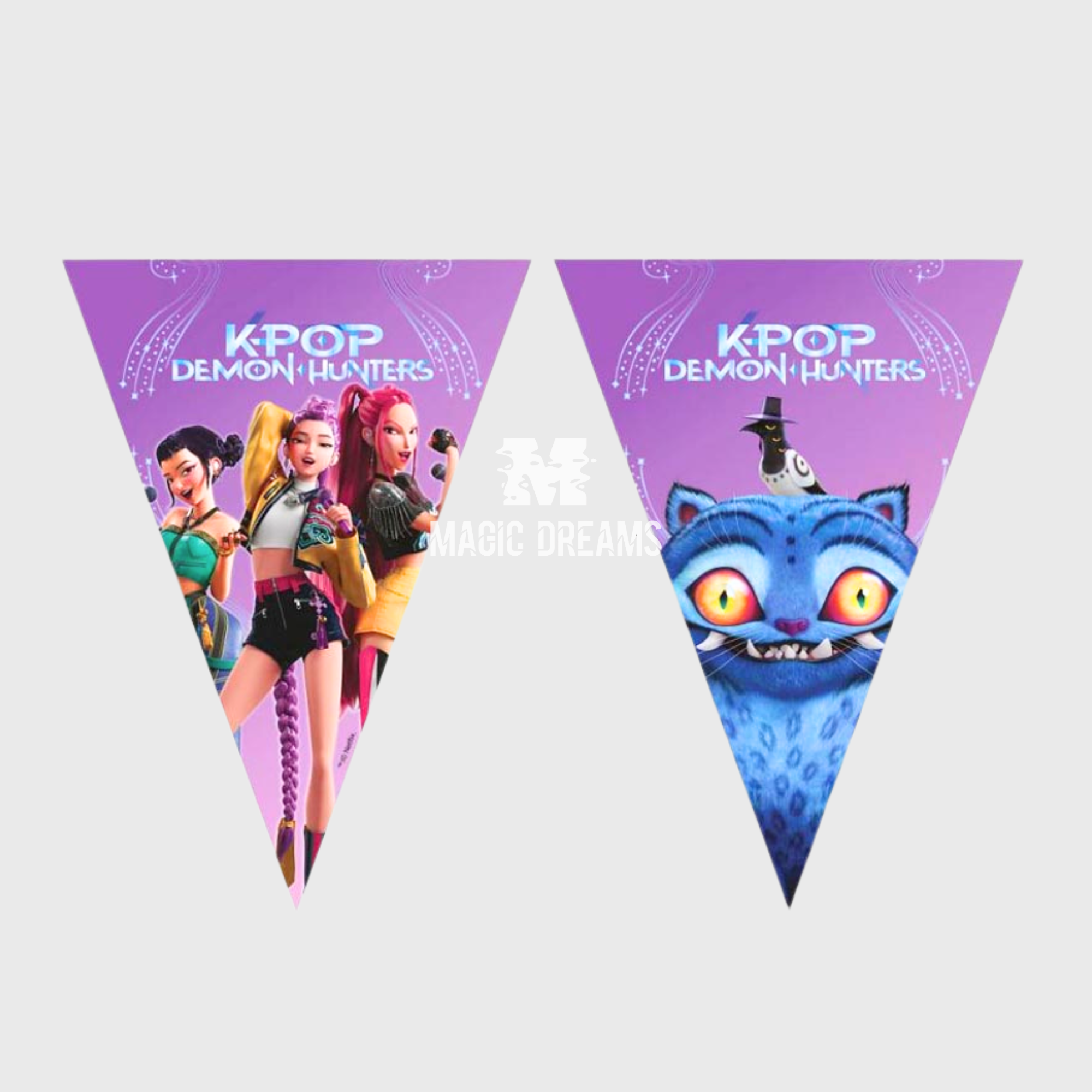 Banner de Festa 2,3m K-Pop Demon Hunters
