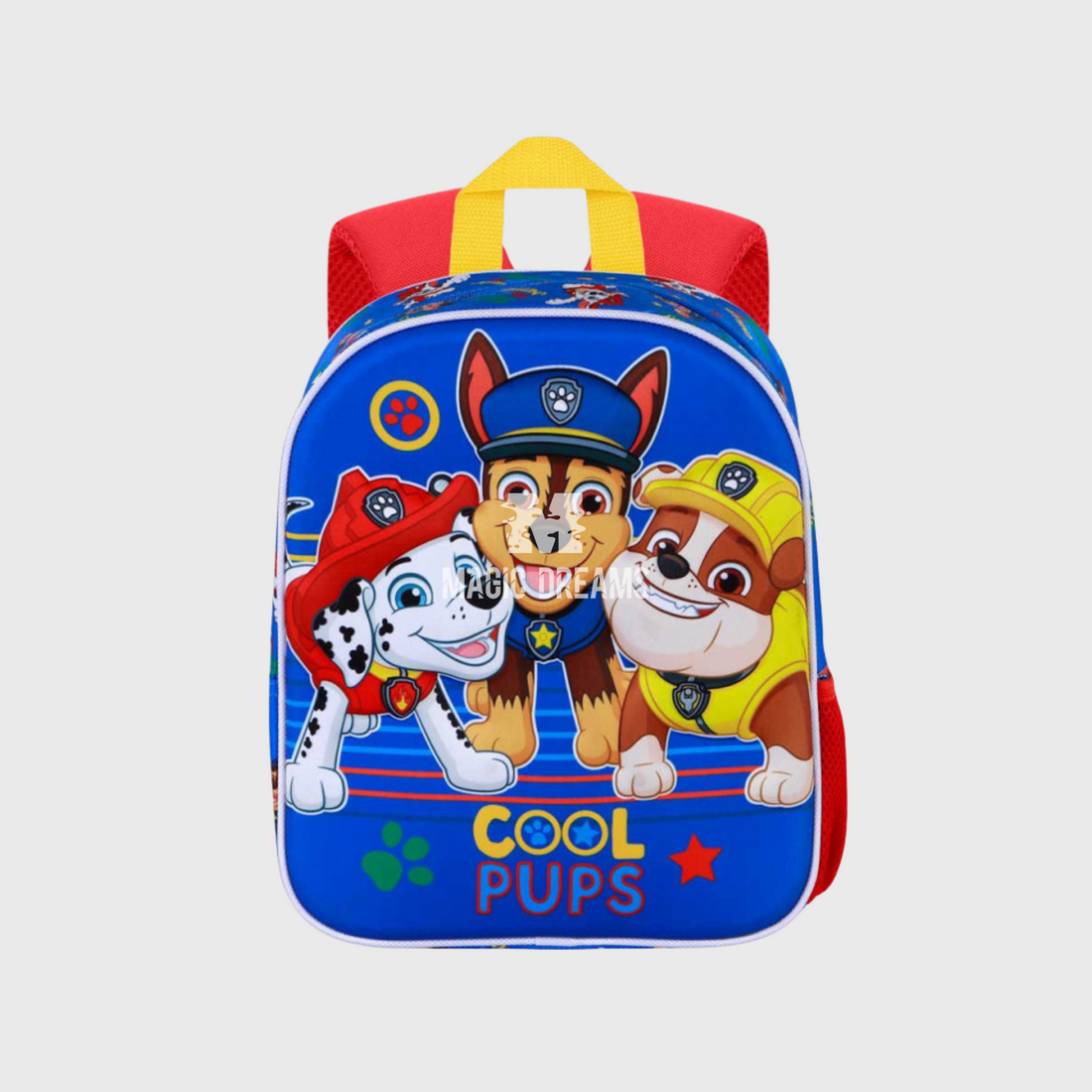 Mochila Pré-Escolar Patrulha Pata 3D Cool 31cm