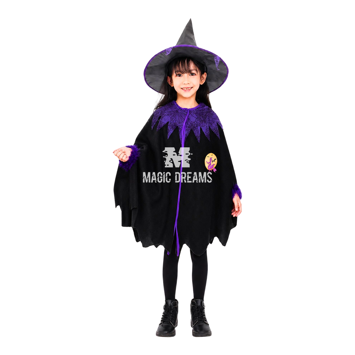 Capa Halloween com Chapéu 66x180cm