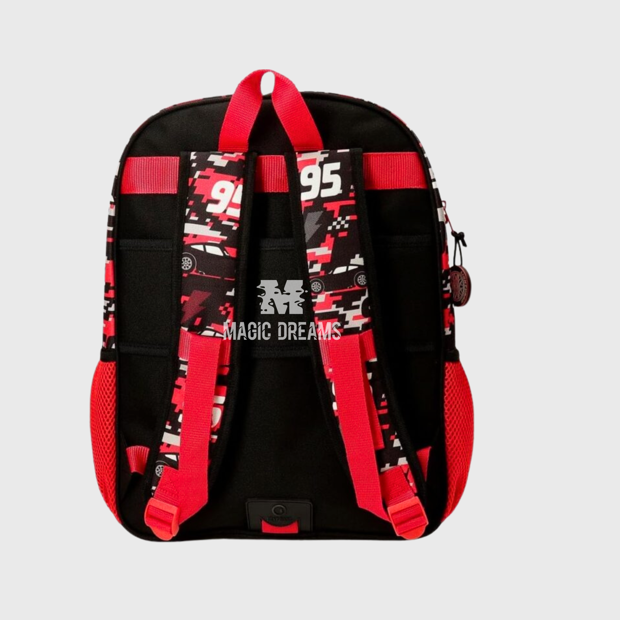 Mochila Escolar Cars 40cm Faisca Mcqueen