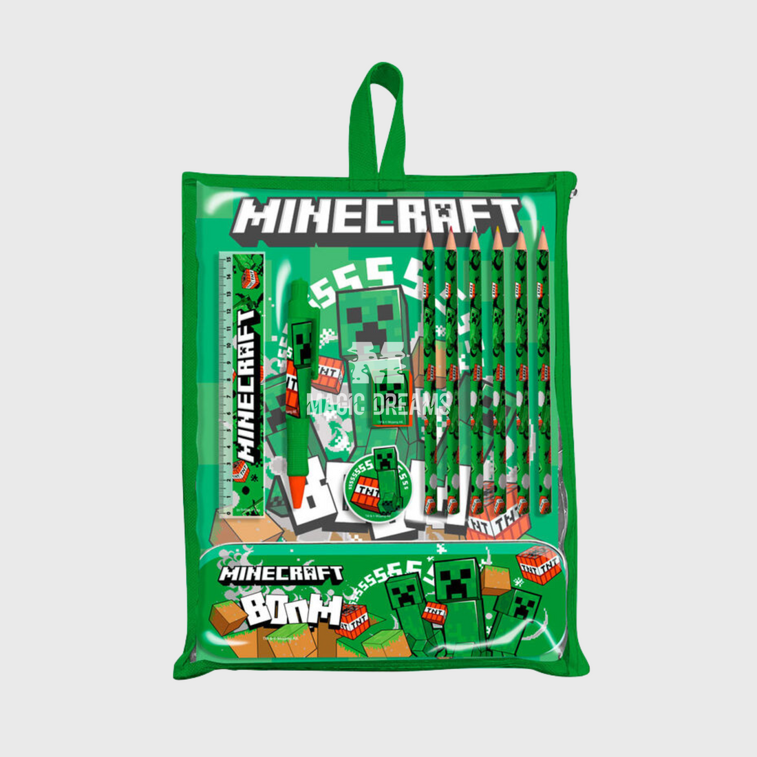 Set de Papelaria Minecraft