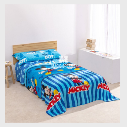 Jogo de Cama Coralina Mickey