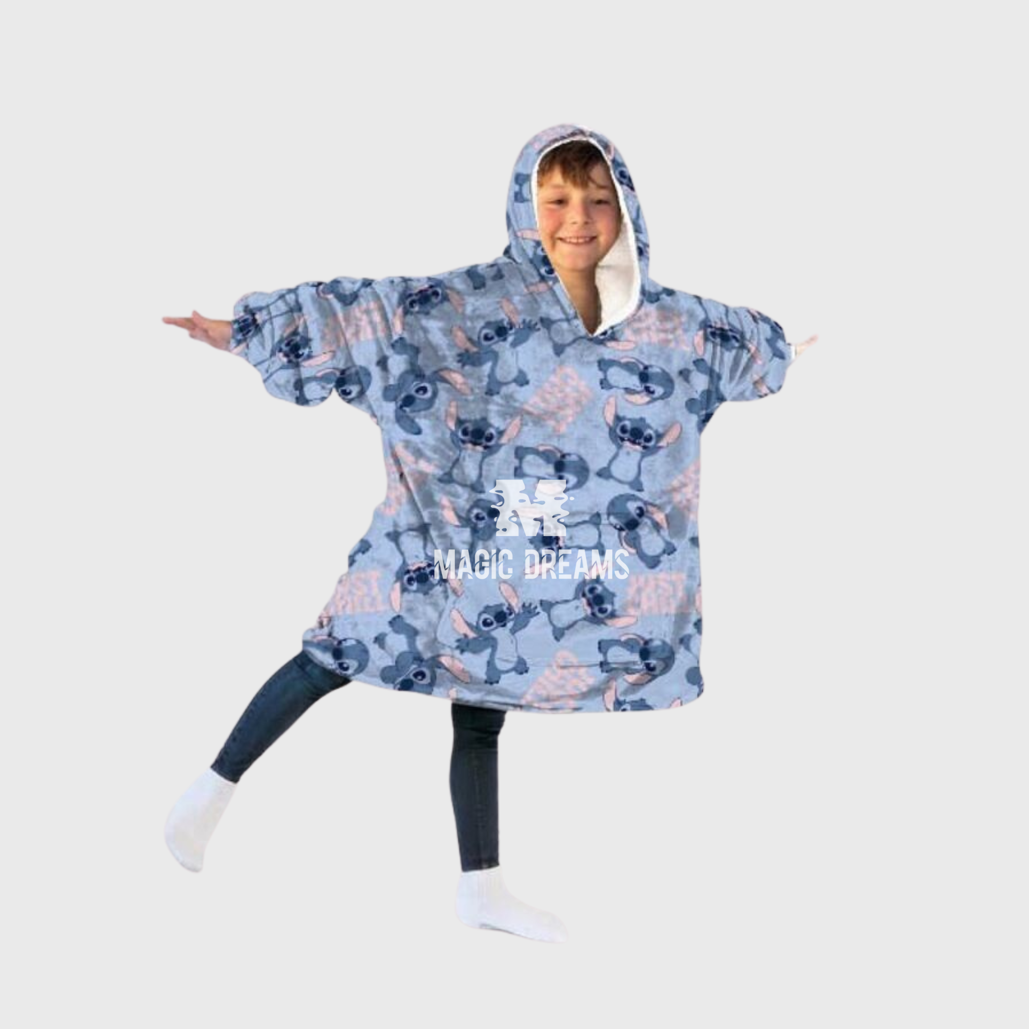 Sweatshirt Oversize Disney Sitch Criança 60x75cm