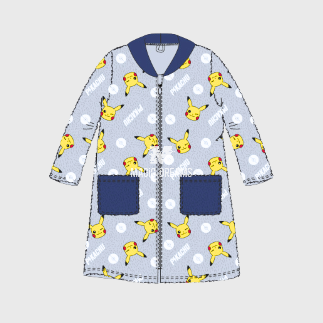 Robe em Coralina Pokémon 4-8 anos