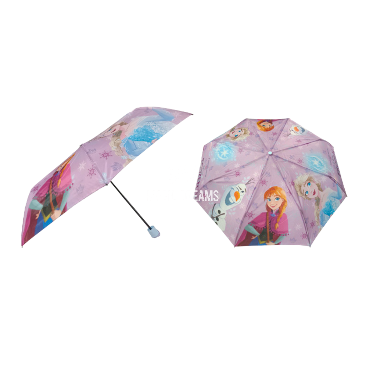 Guarda Chuva Dobrável Manual Frozen 52cm
