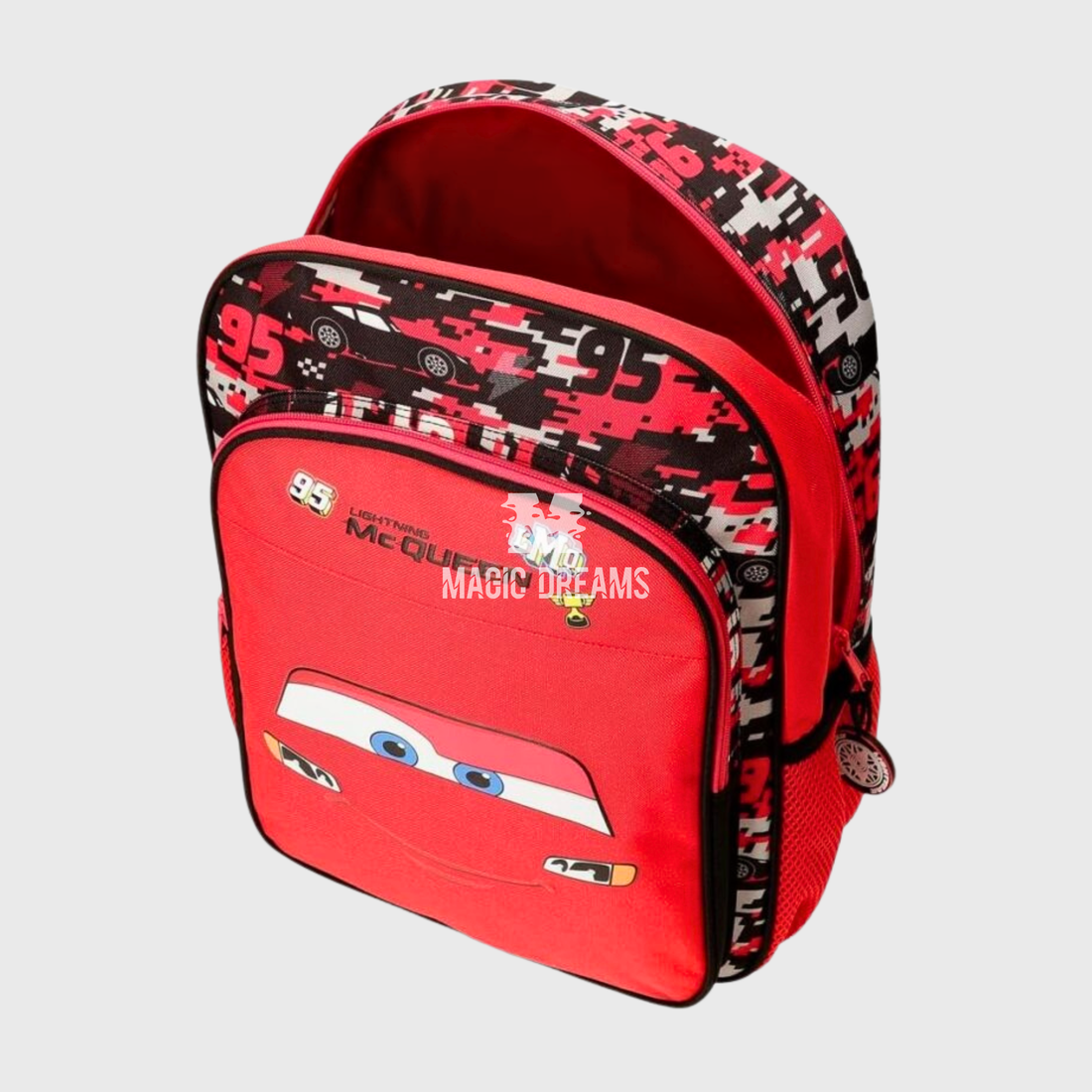 Mochila Escolar Cars 40cm Faisca Mcqueen