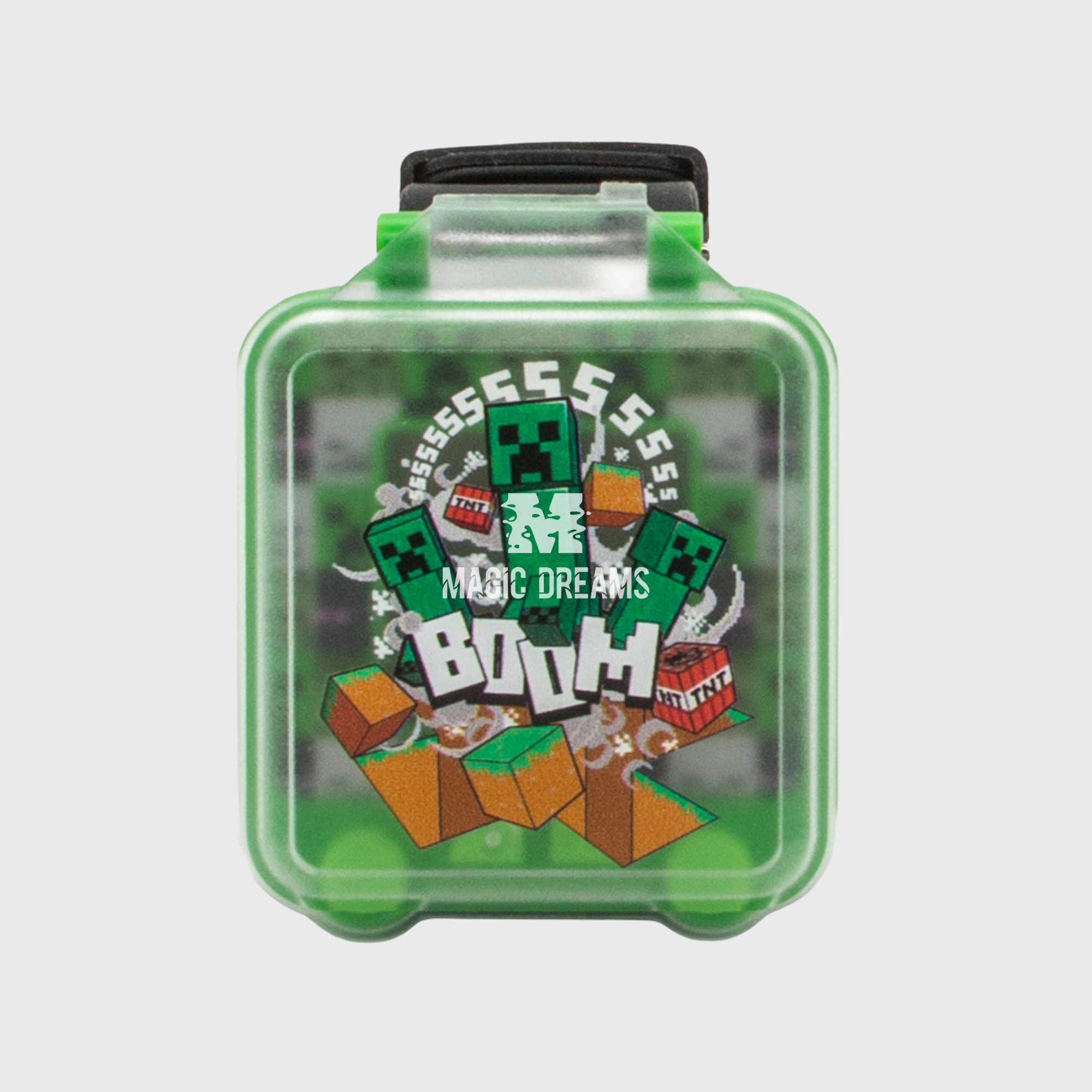 Relógio Digital Educativo com jogos de Minecraft