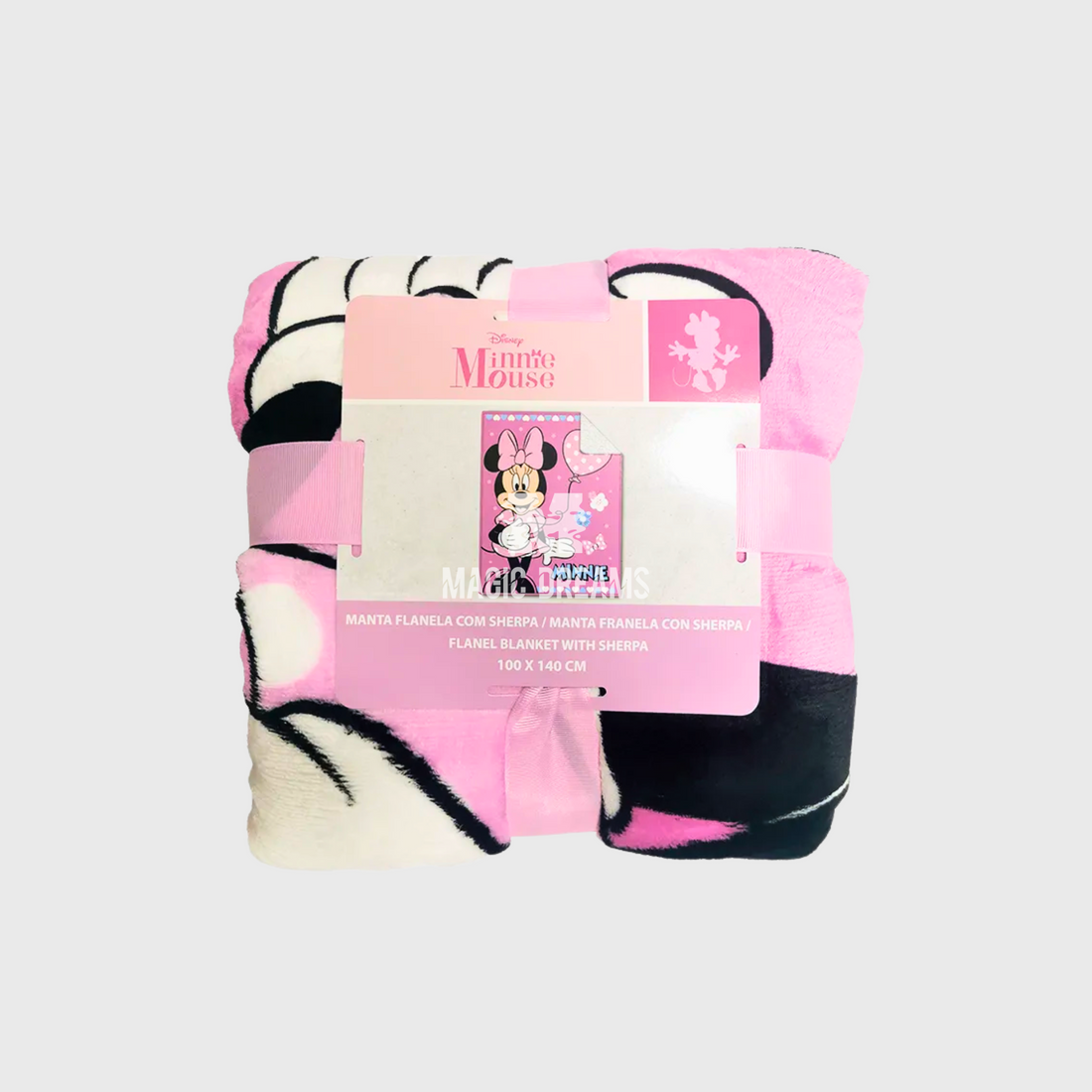 Manta Sherpa Minnie 100x140cm