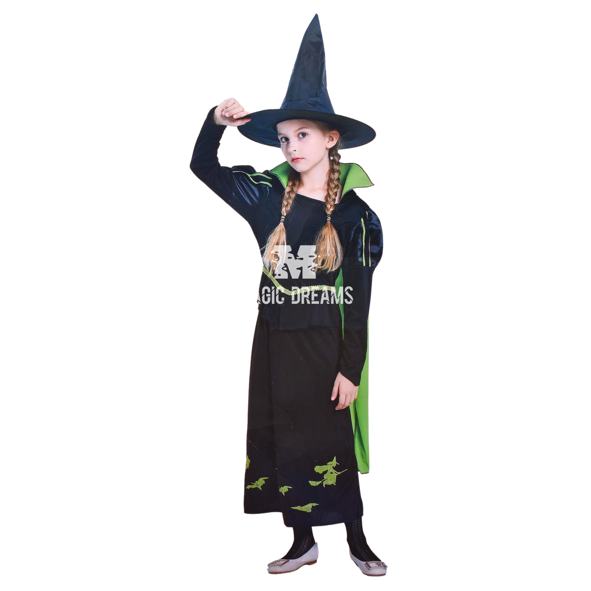 Fato Halloween Infantil Bruxa