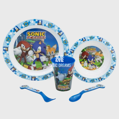 Conjunto de Refeição 5 Peças Sonic