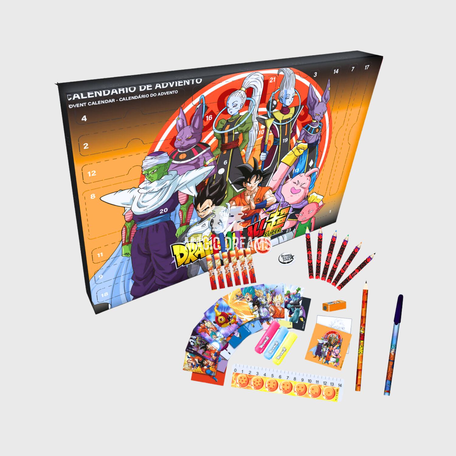 Calendário Advento Dragon Ball