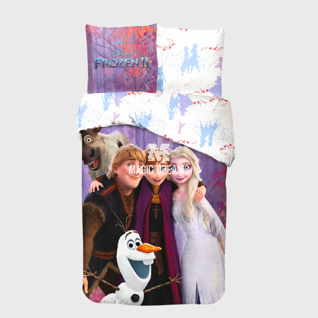 Capa de Edredão e Fronha Frozen Olaf