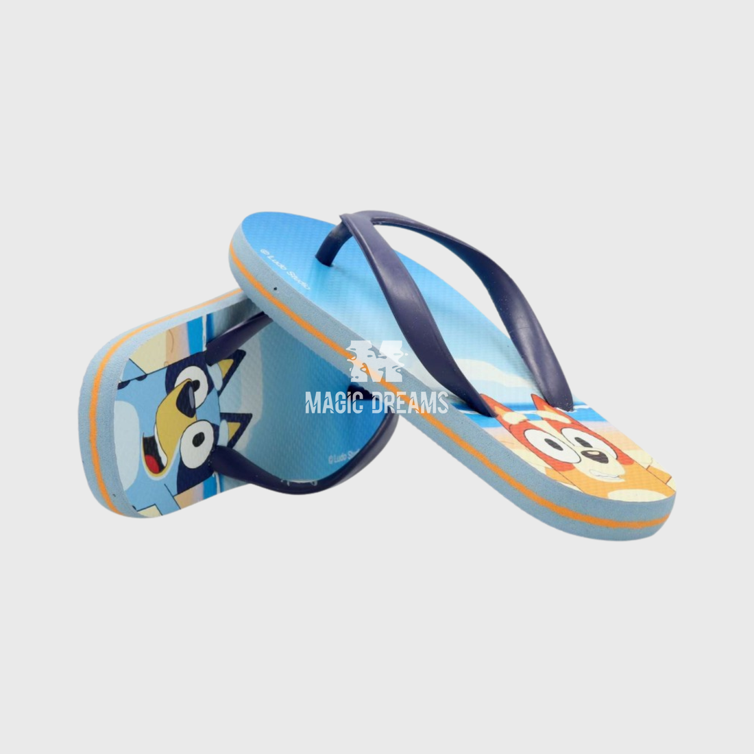 Chinelos Infantis Bluey e Bingo