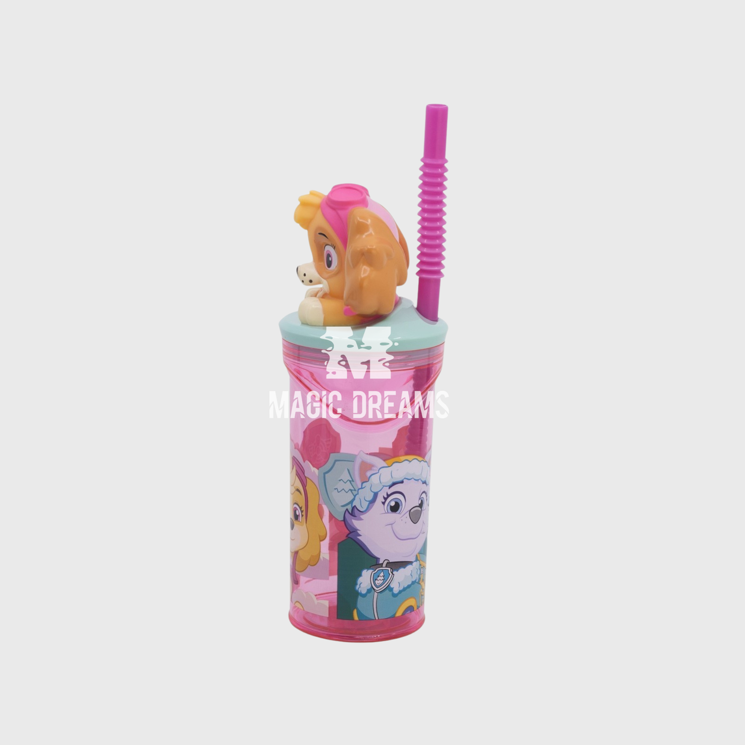 Copo Figurinha 3D Skye Patrulha Pata 360 ml 4+
