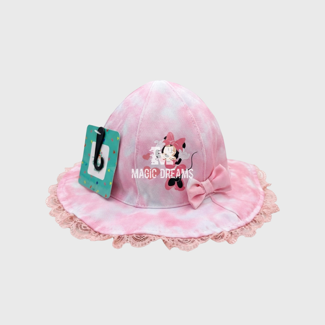 Chapéu Disney Baby Minnie Mouse com Renda 46cm