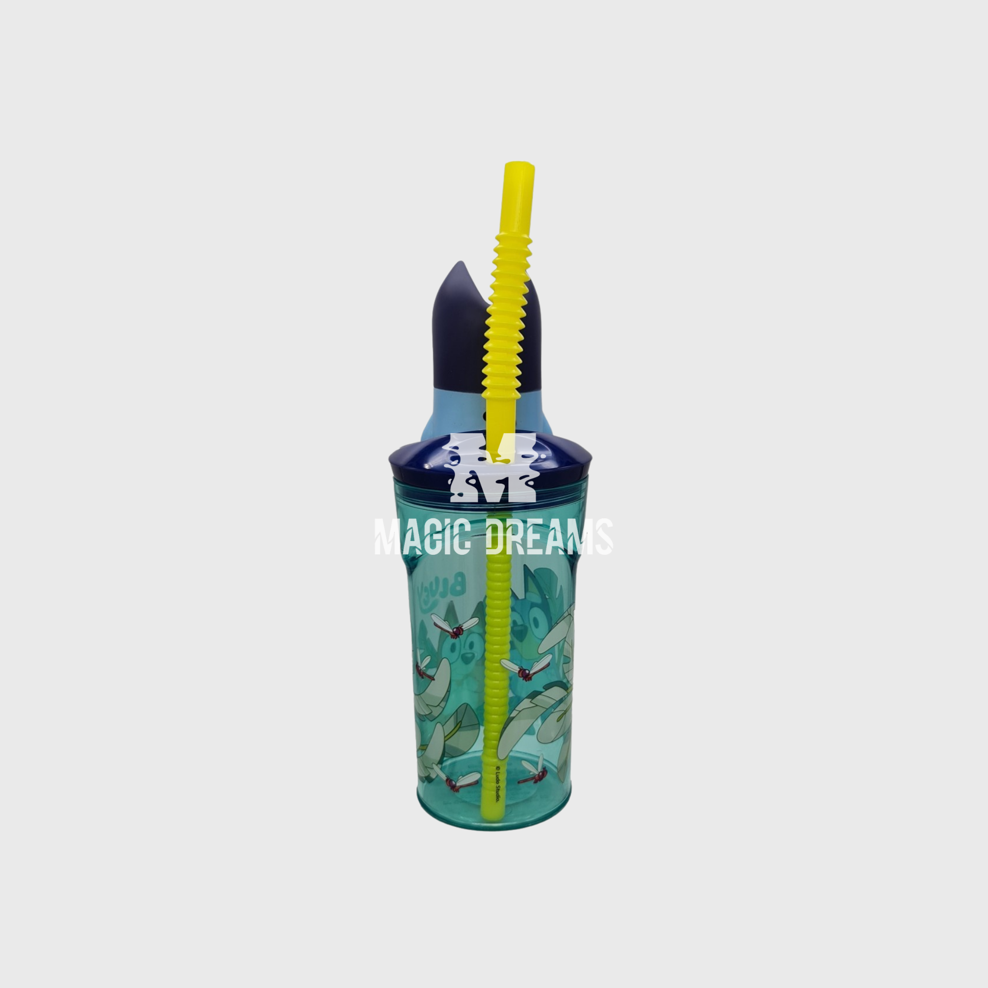 Copo Figurinha 3D Bluey e Bingo 360 ml 4+