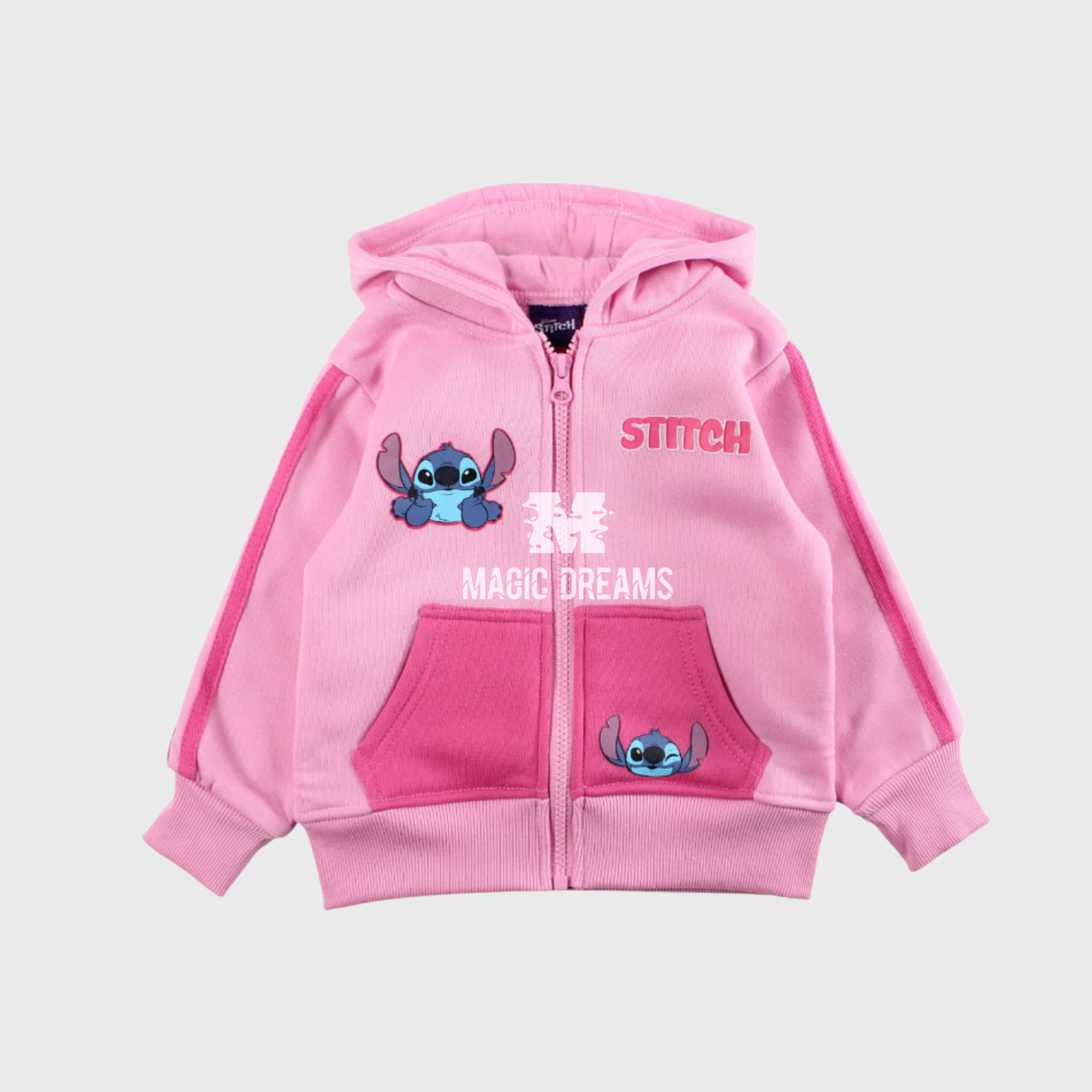 Fato de Treino com Calça e Casaco Disney Stitch Menina 2 aos 8A