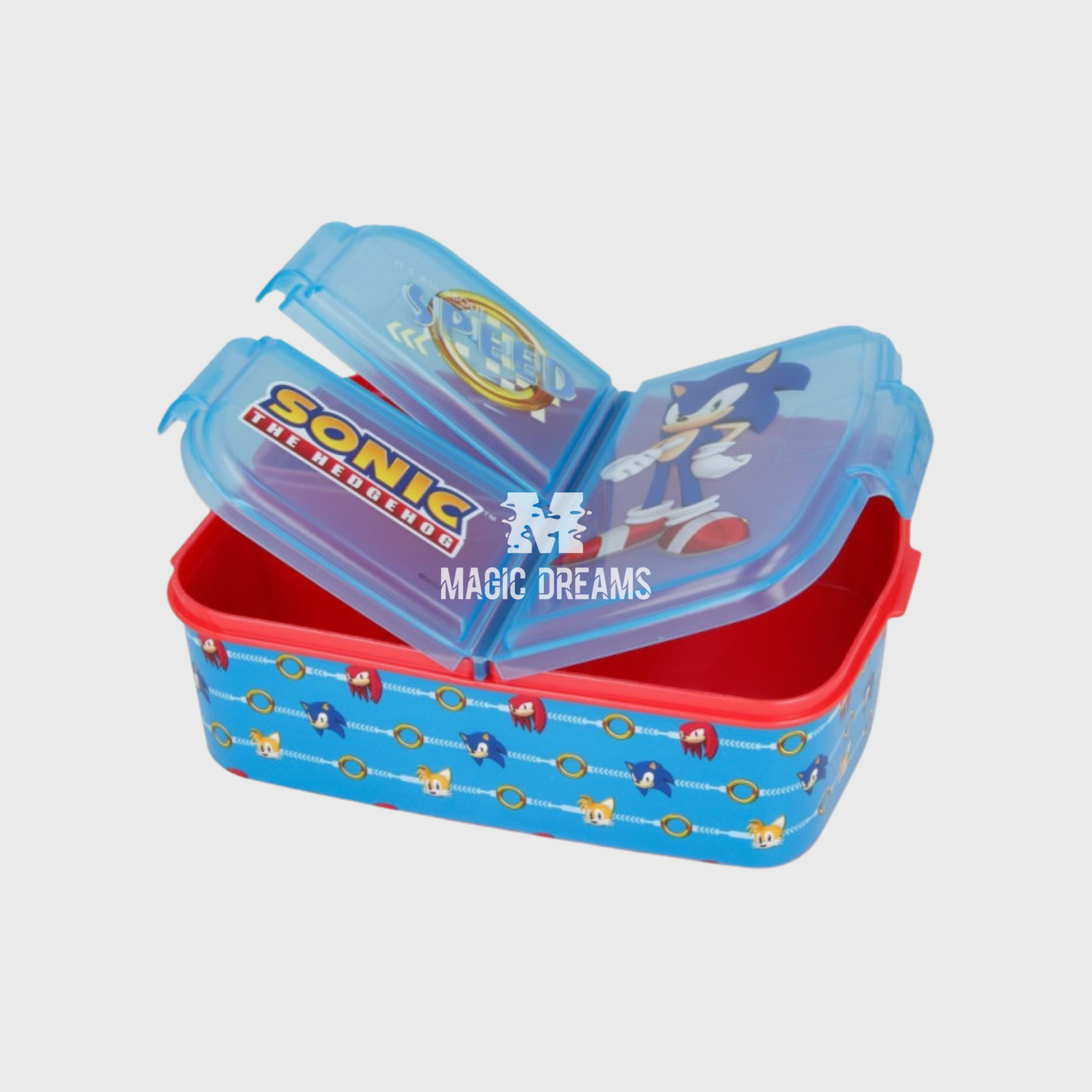 Sanduicheira Multipla Sonic com 3 Compartimentos