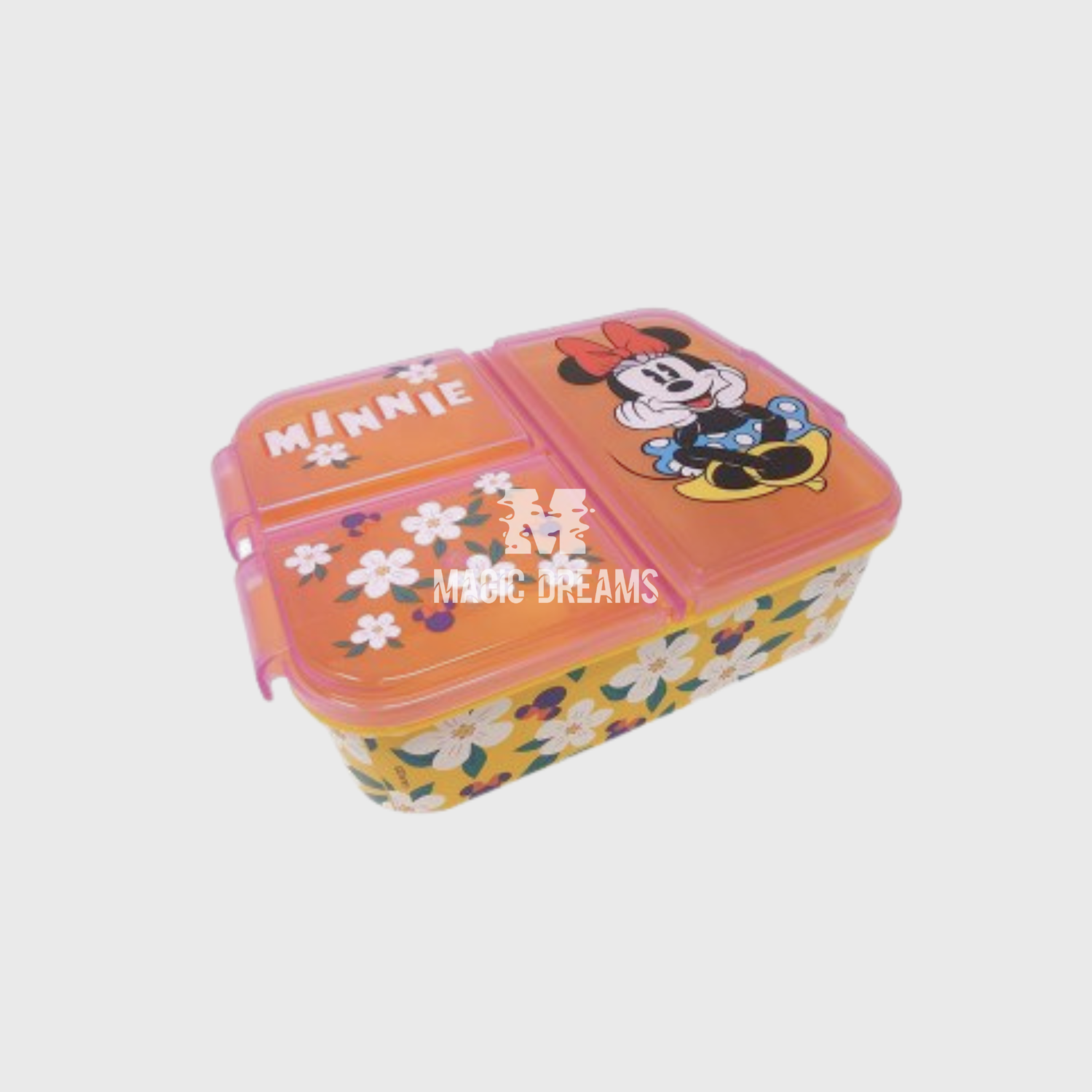 Sanduicheira Tripla Retangular Minnie Mouse Disney
