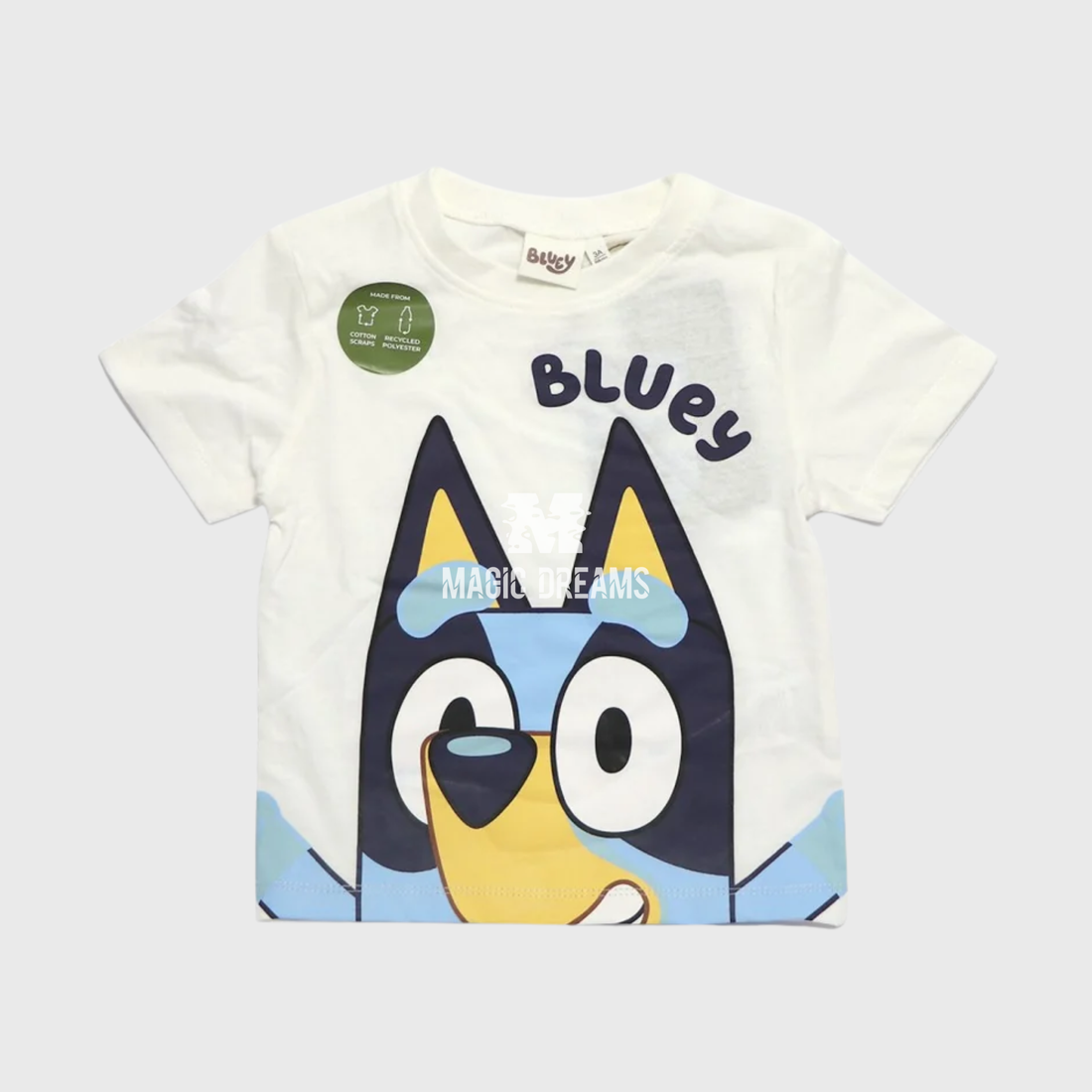 T-shirt de Verão Bluey e Bingo 5 anos