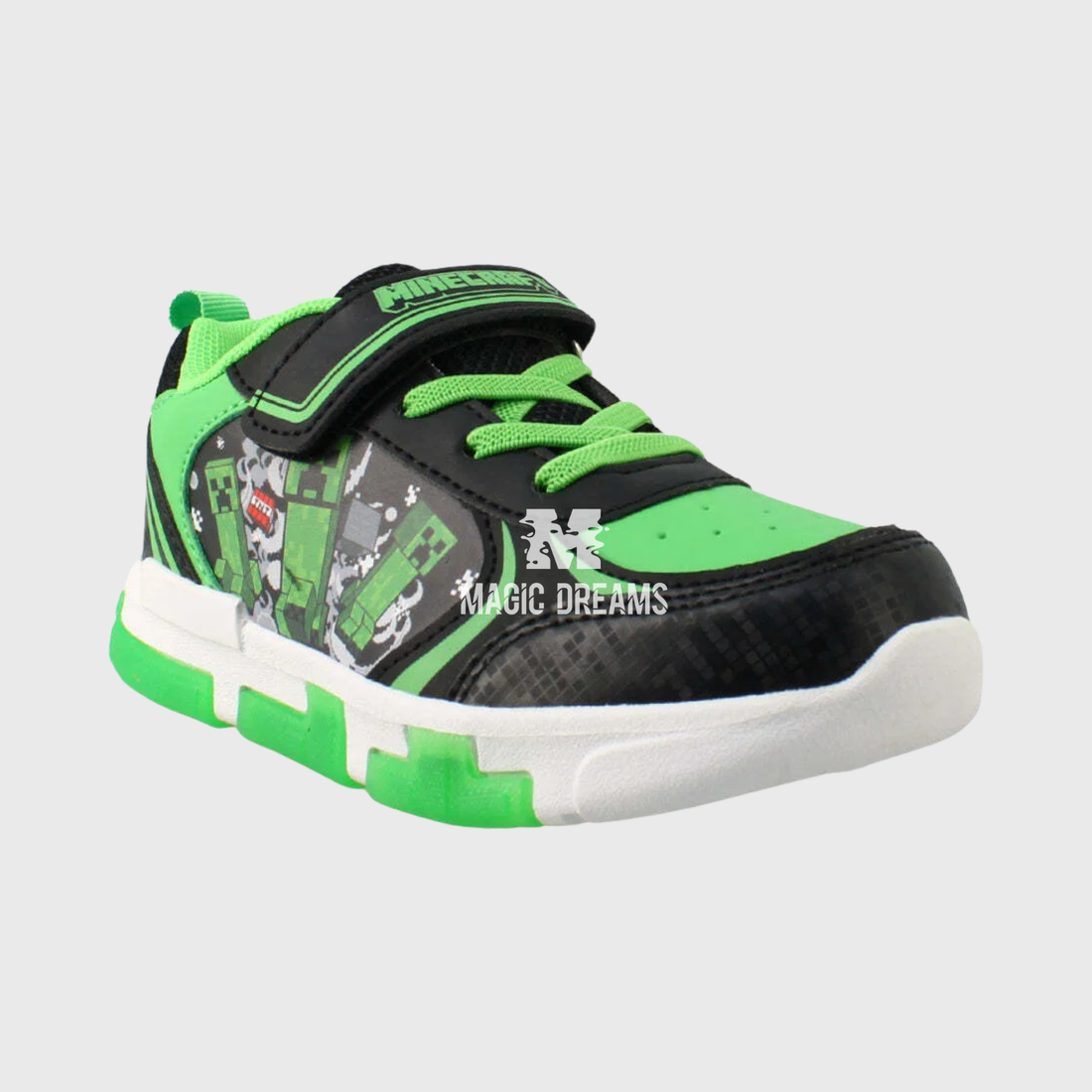 Sapatilhas Minecraft Infantil com Luz 24-30