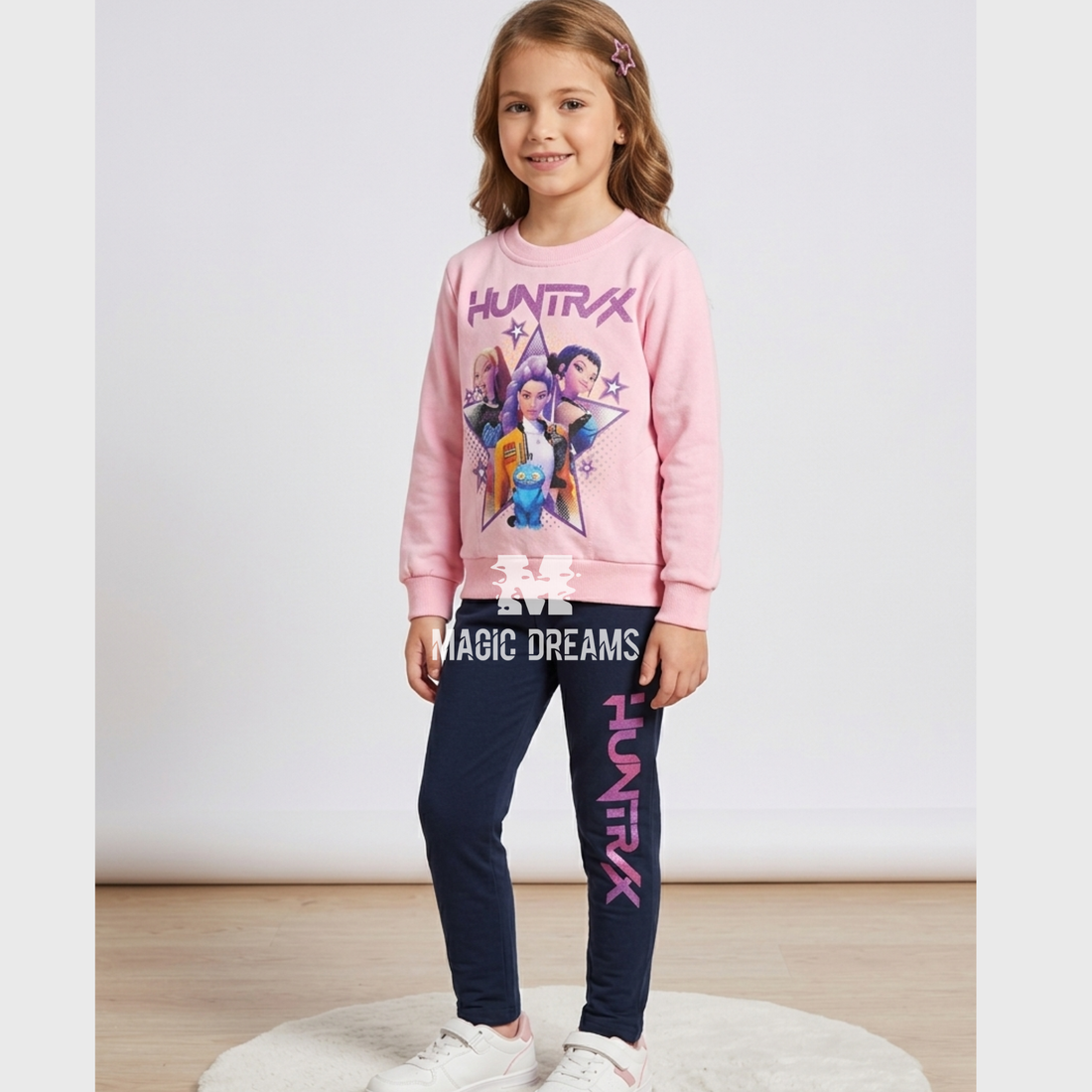 Fato de Treino Primavera/Verão 2 Peças Guerreiras do K-Pop Demon Hunters