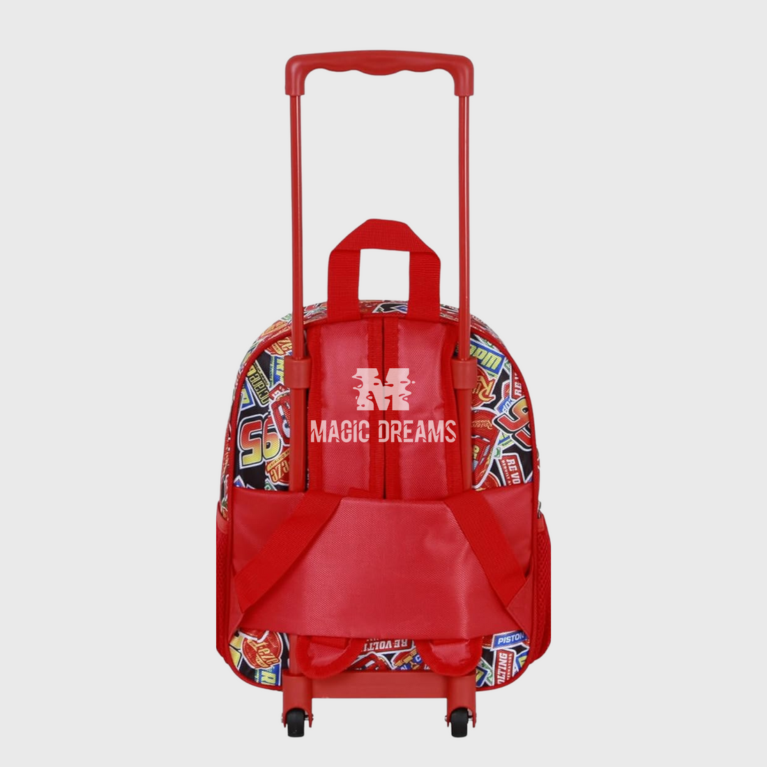 Mochila Pré-Escolar Trolley Cars 3D 32cm Racer