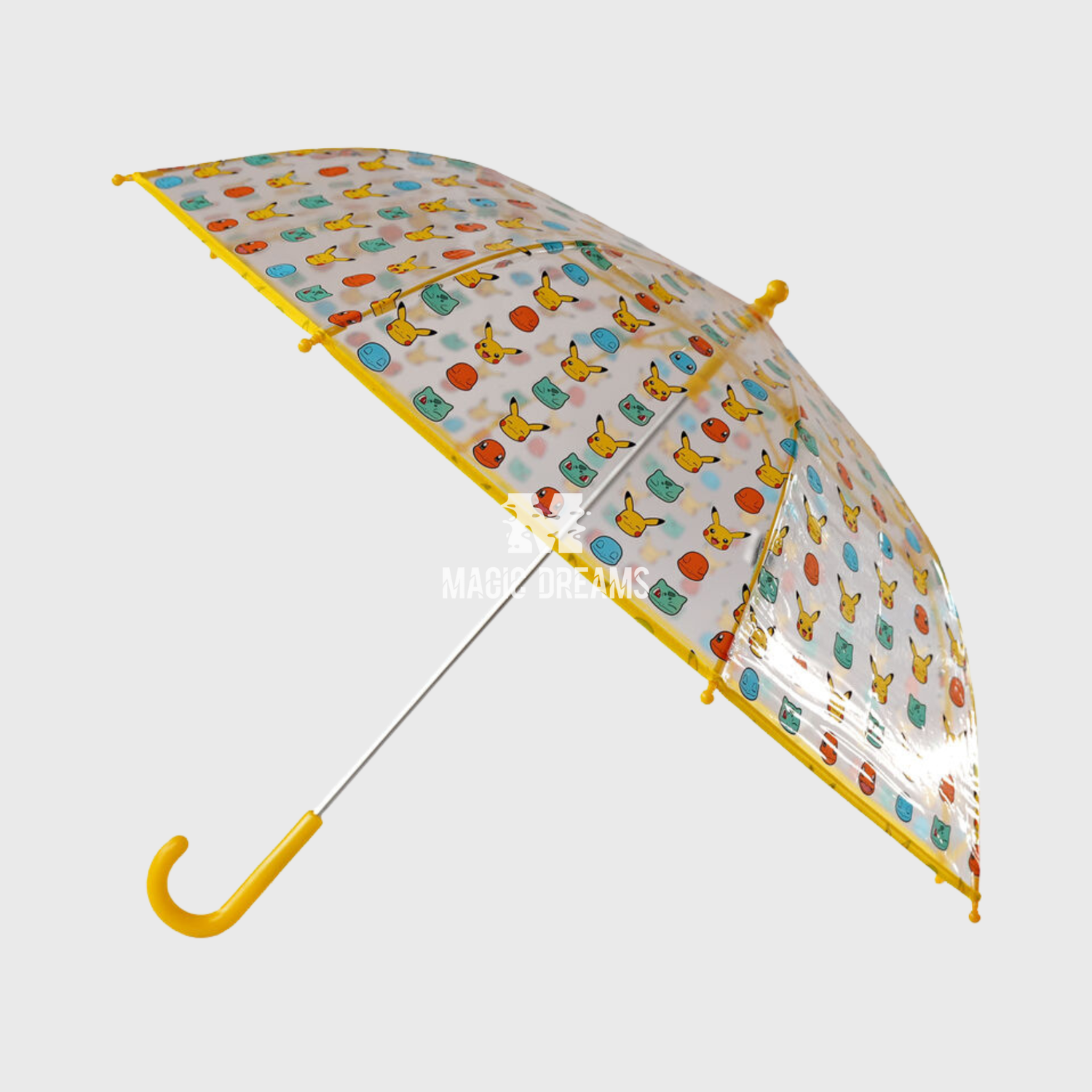 Guarda-chuva Transparente Manual Pokémon de 48 cm