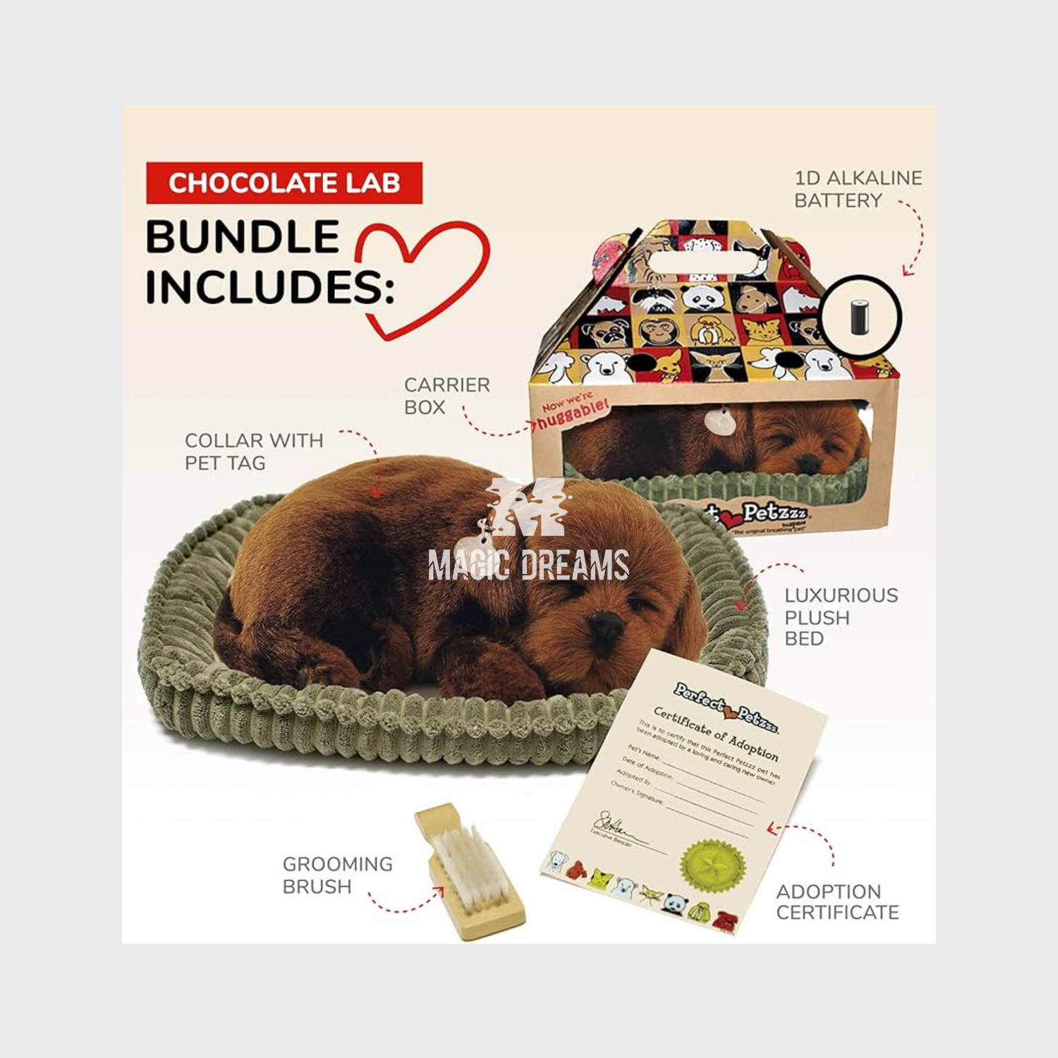 Cão Lavrador Chocolate Perfect Petzz