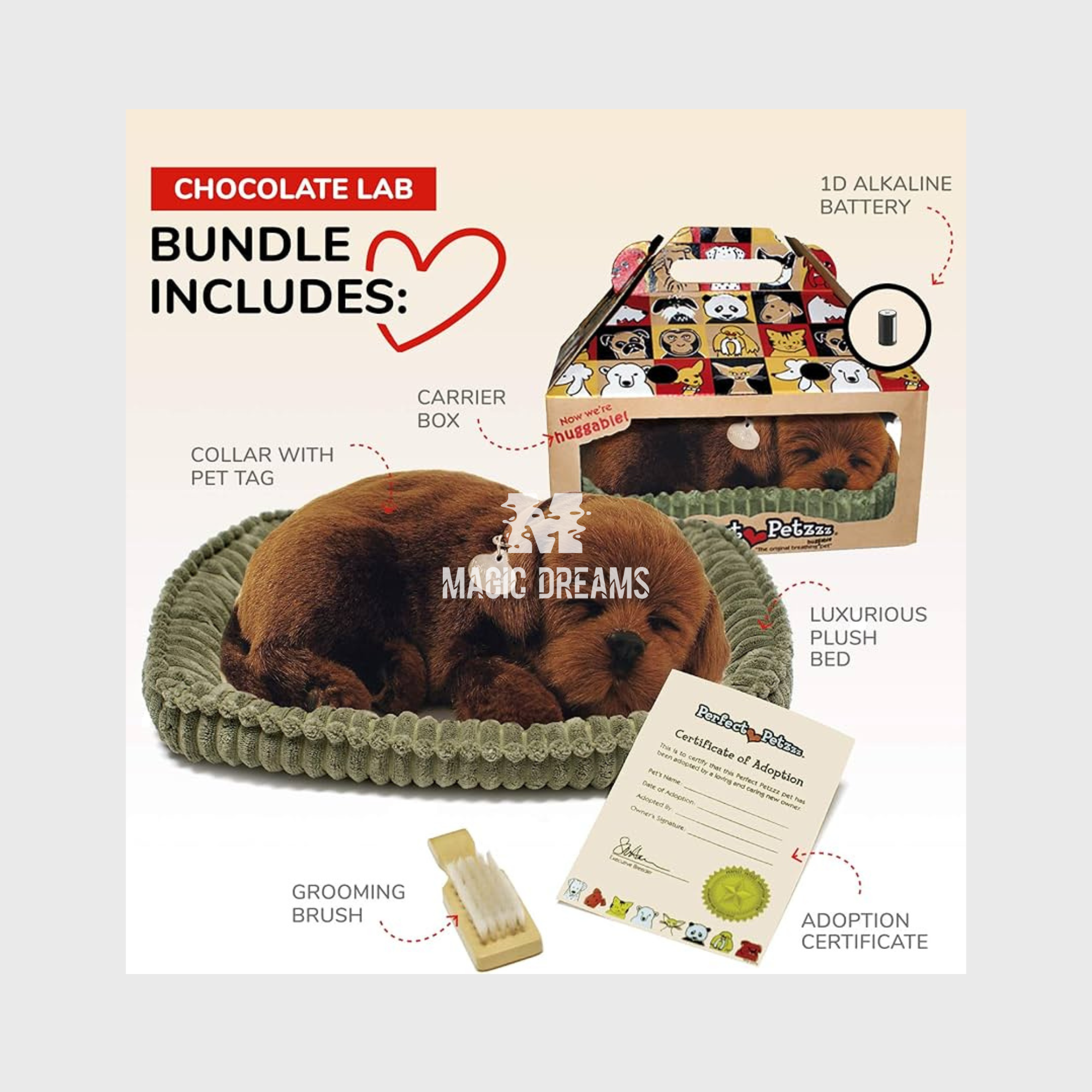 Cão Lavrador Chocolate Perfect Petzz