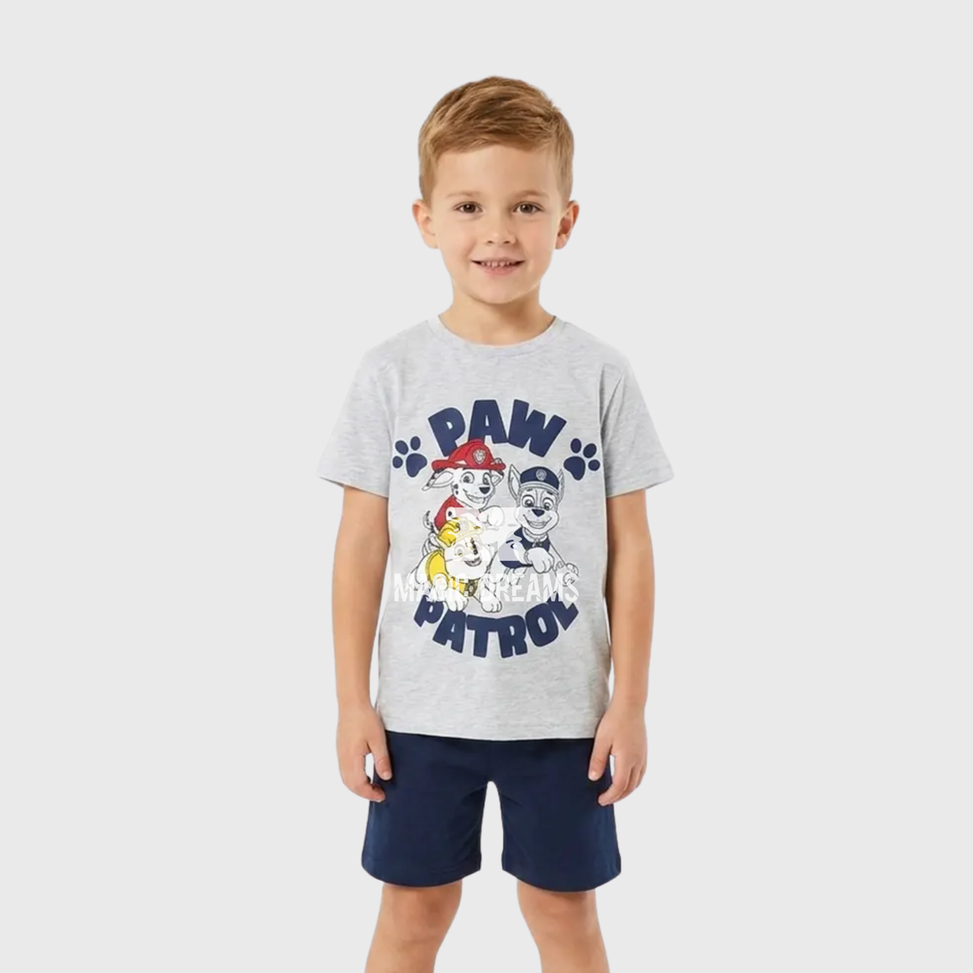 Pijama de Primavera/Verão Patrulha Pata