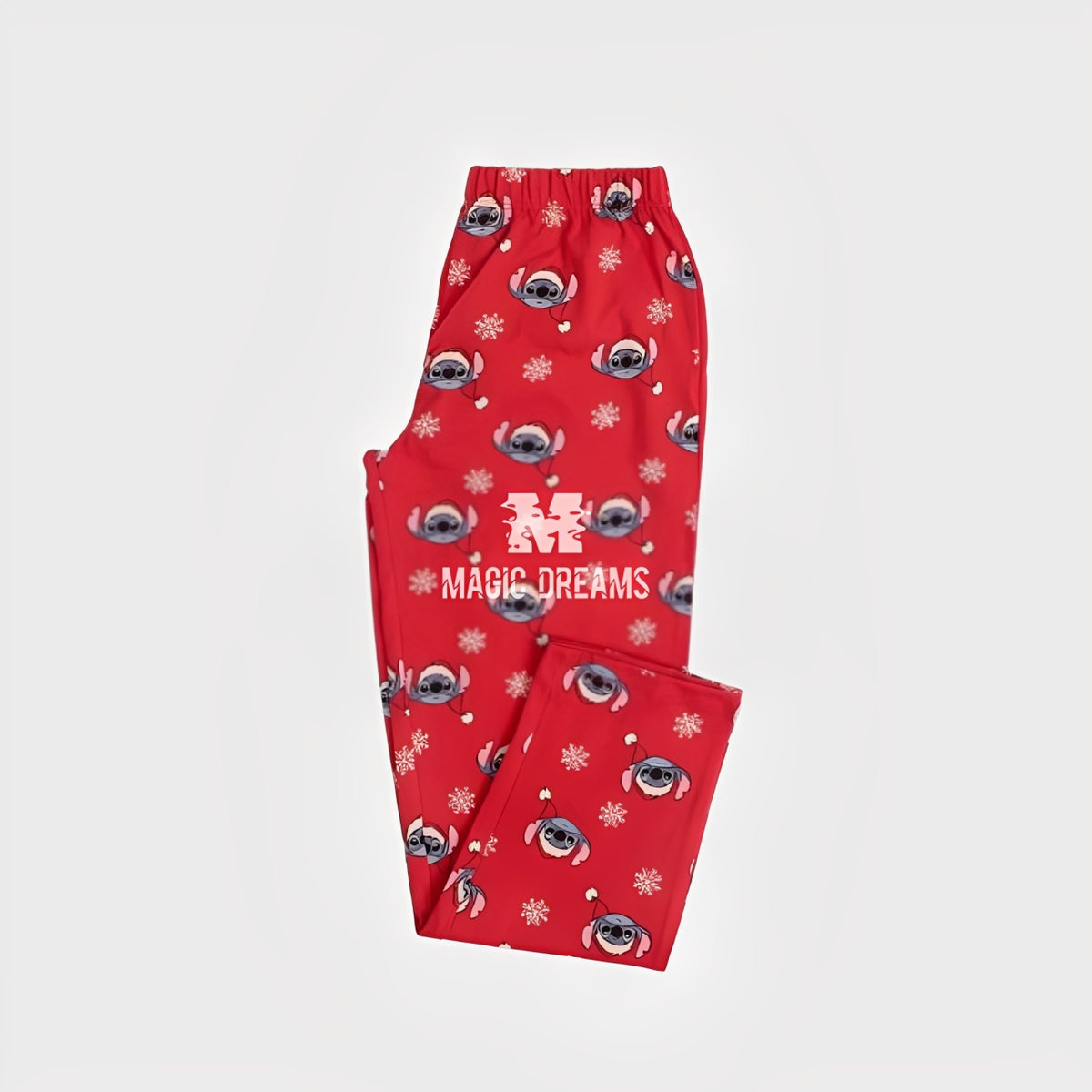 Pijama Menina Disney Stitch Natal