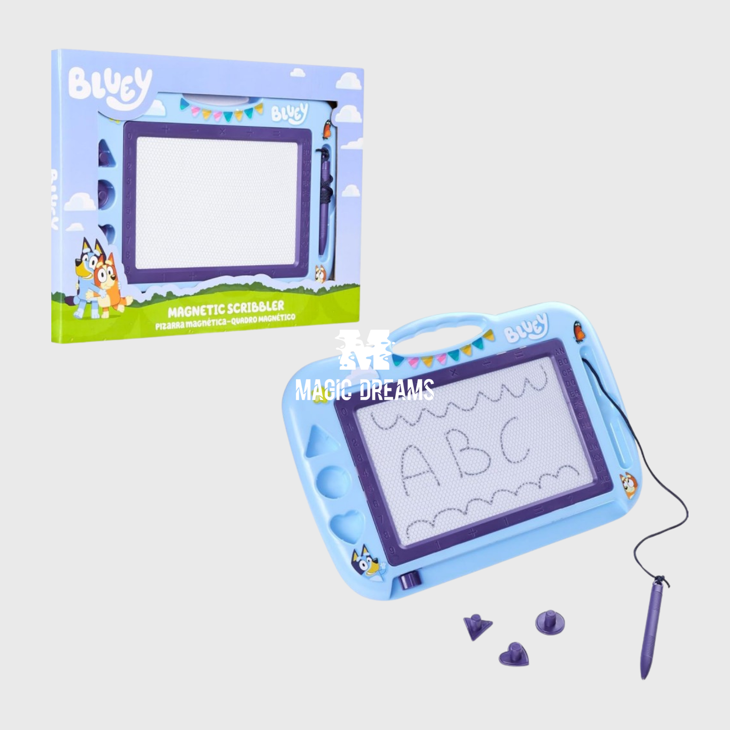 Quadro Magnético Bluey 3+