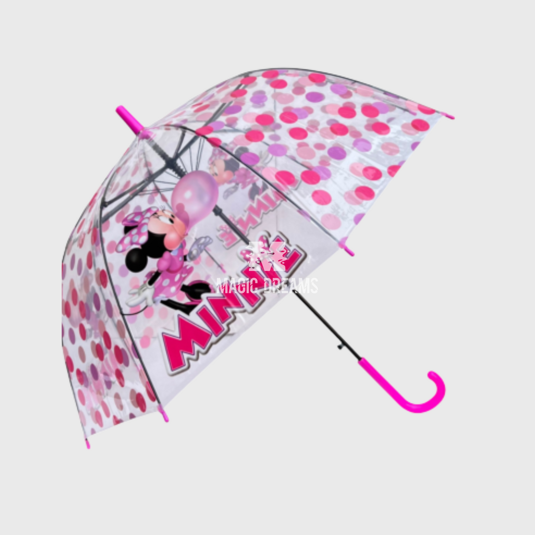 Guarda Chuva Minnie Mouse Automático 48cm