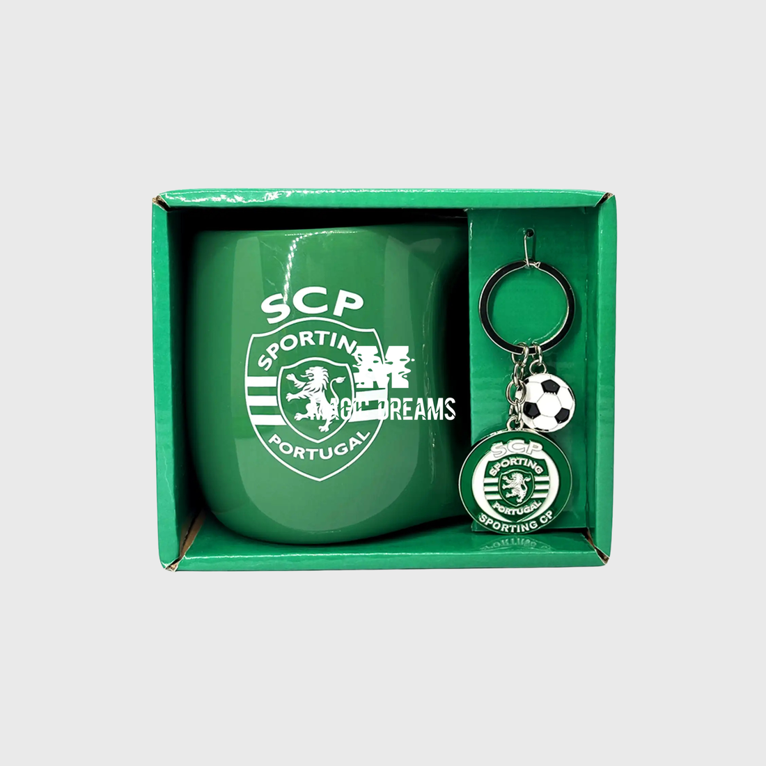Conjunto Caneca + Porta-Chaves Sporting CP