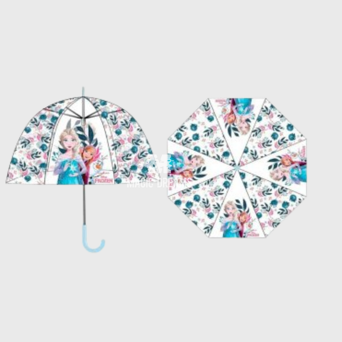 Guarda Chuva Frozen Fibra Automático 48cm