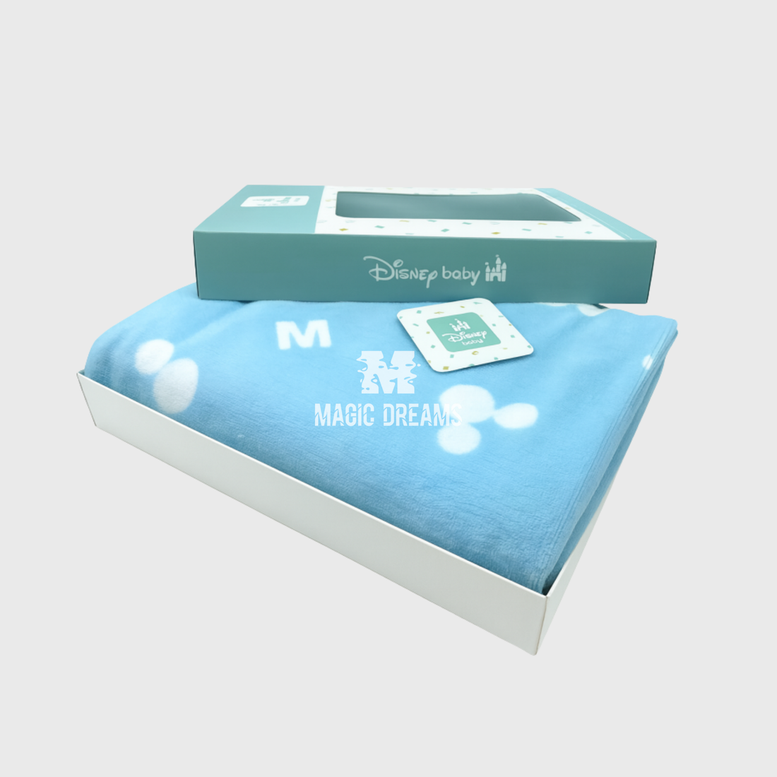 Manta Coralina Disney Baby Azul 90x120cm