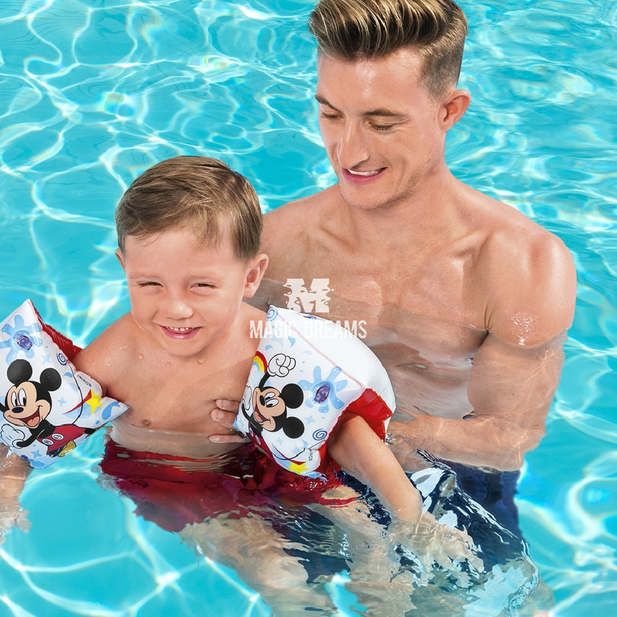 Braçadeiras Insufláveis Mickey Mouse 3-6 anos