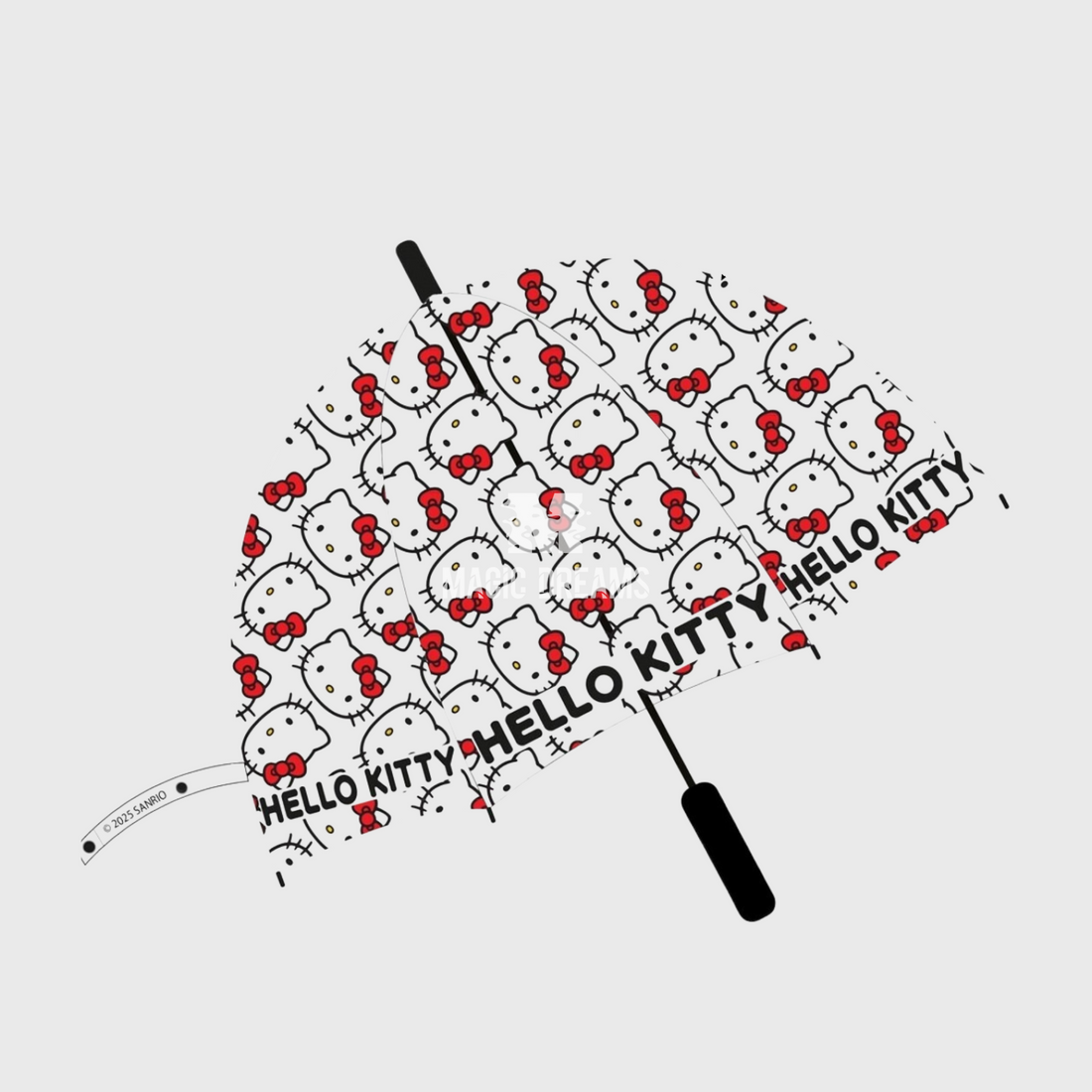 Guarda Chuva Hello Kitty Transparente 60cm Adulto