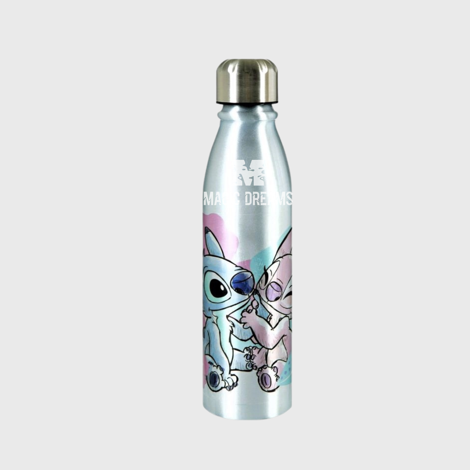 Garrafa Térmica Inox Stitch e Angel 600ml