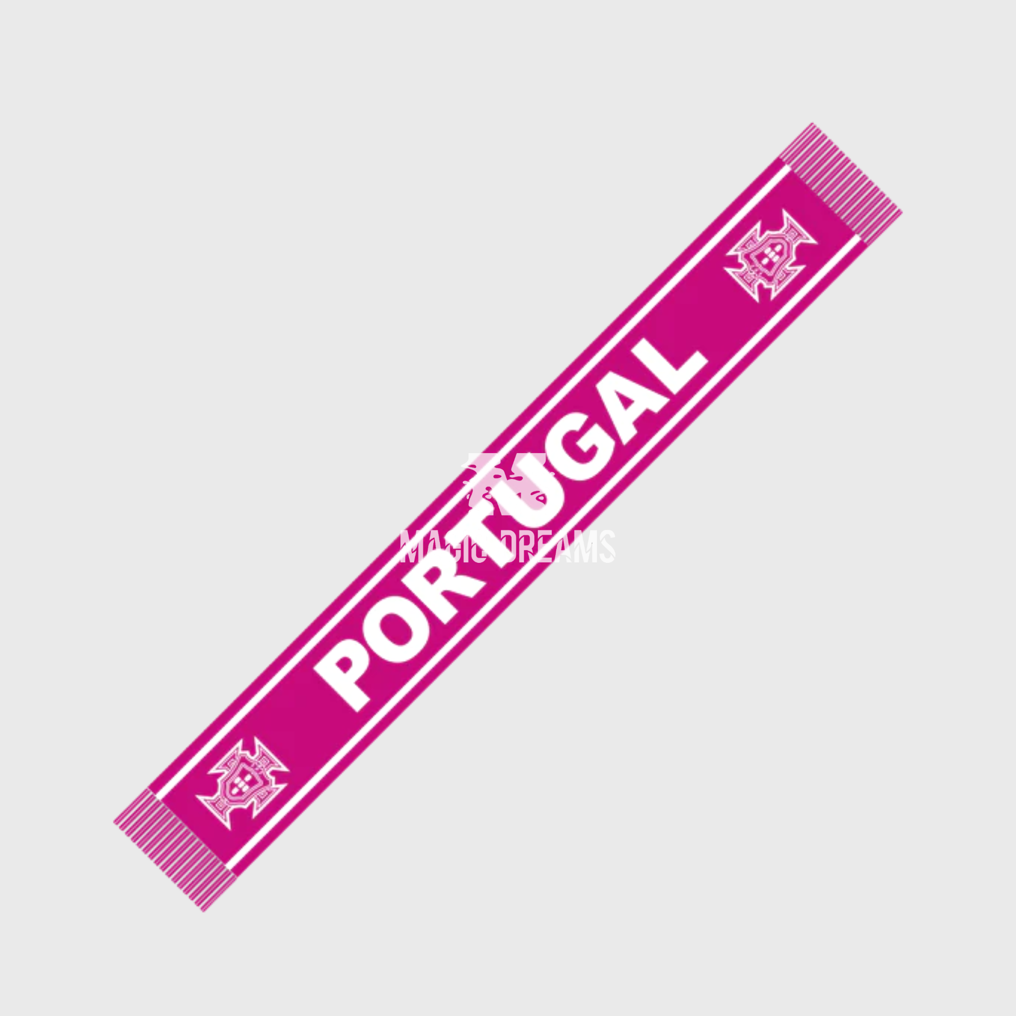 Cachecol Feminino Portugal Rosa FPF