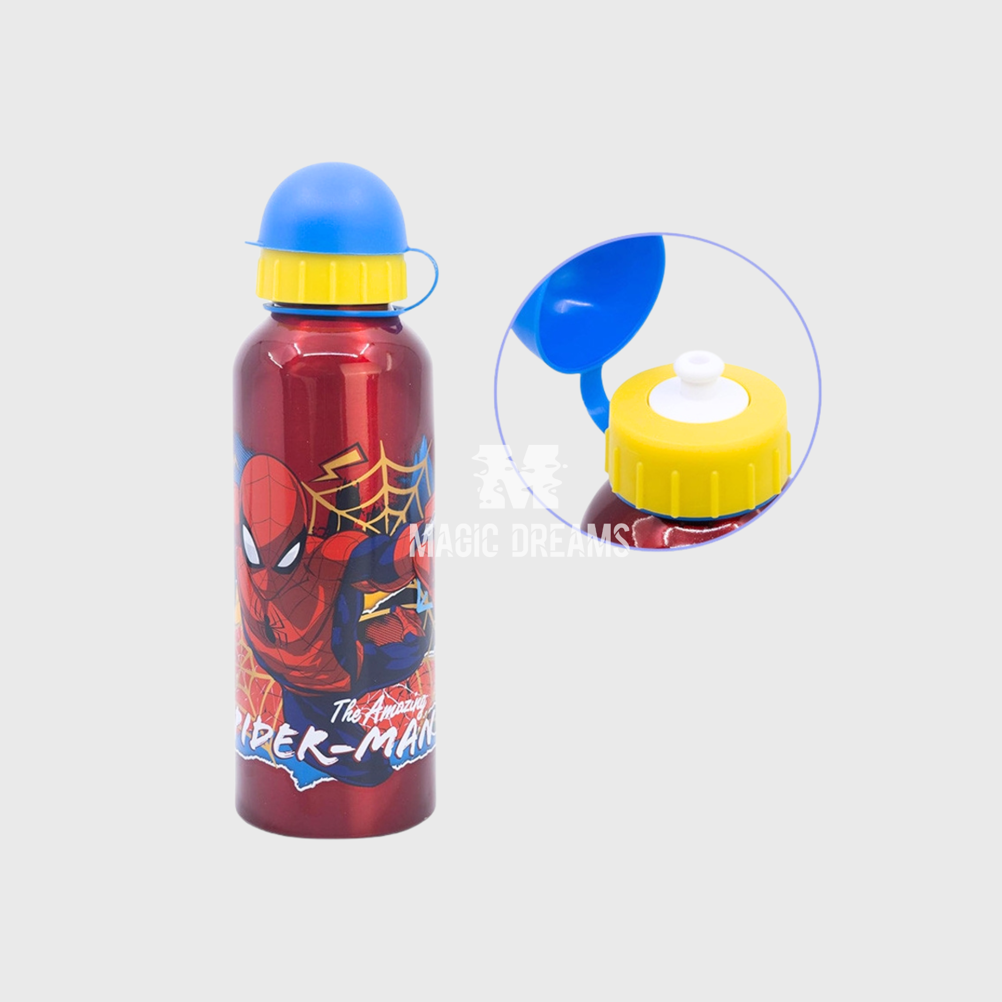 Garrafa de Alumínio Alta Spiderman Moving Target 530ml