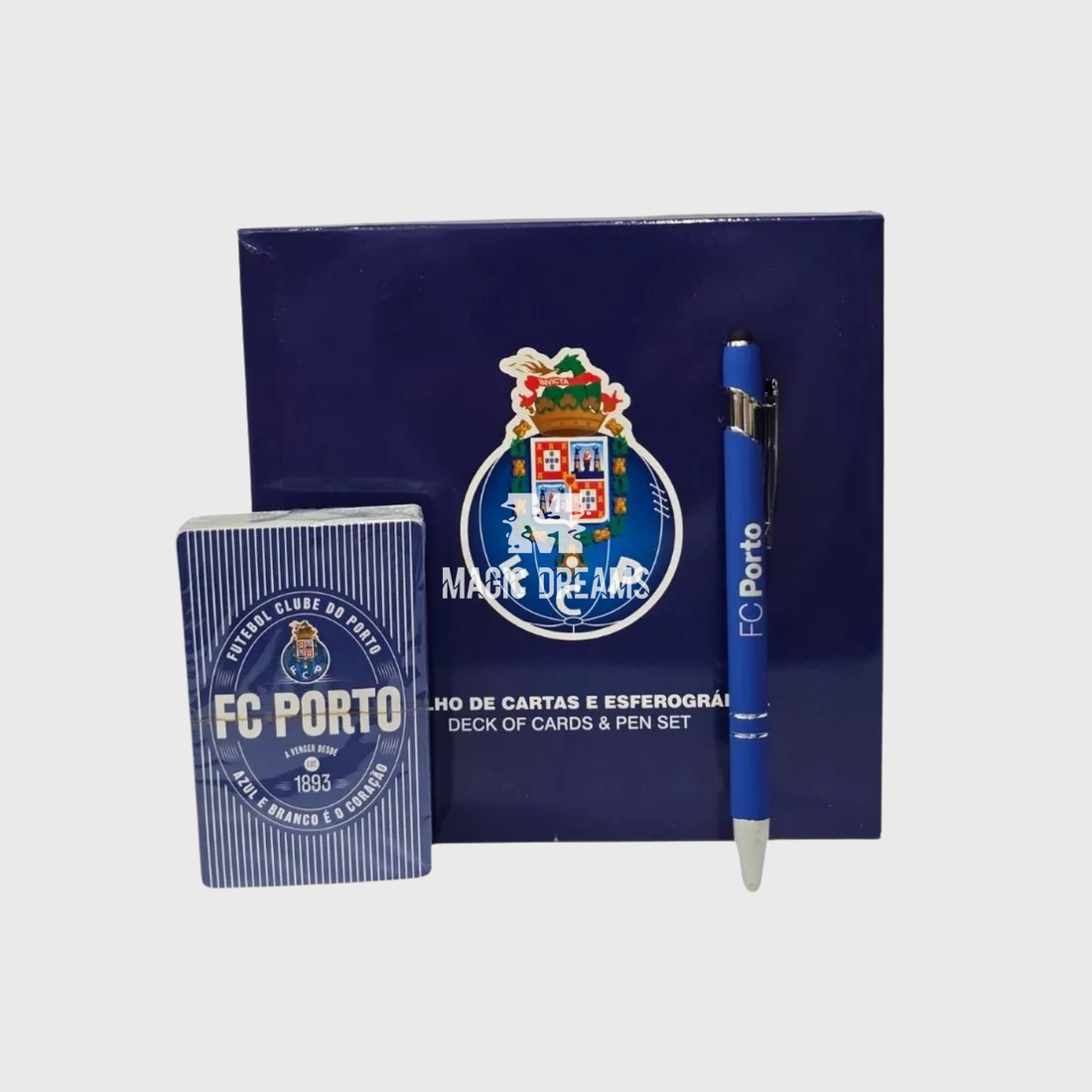 Conjunto de Cartas e Esferográfica do FC Porto Oficial