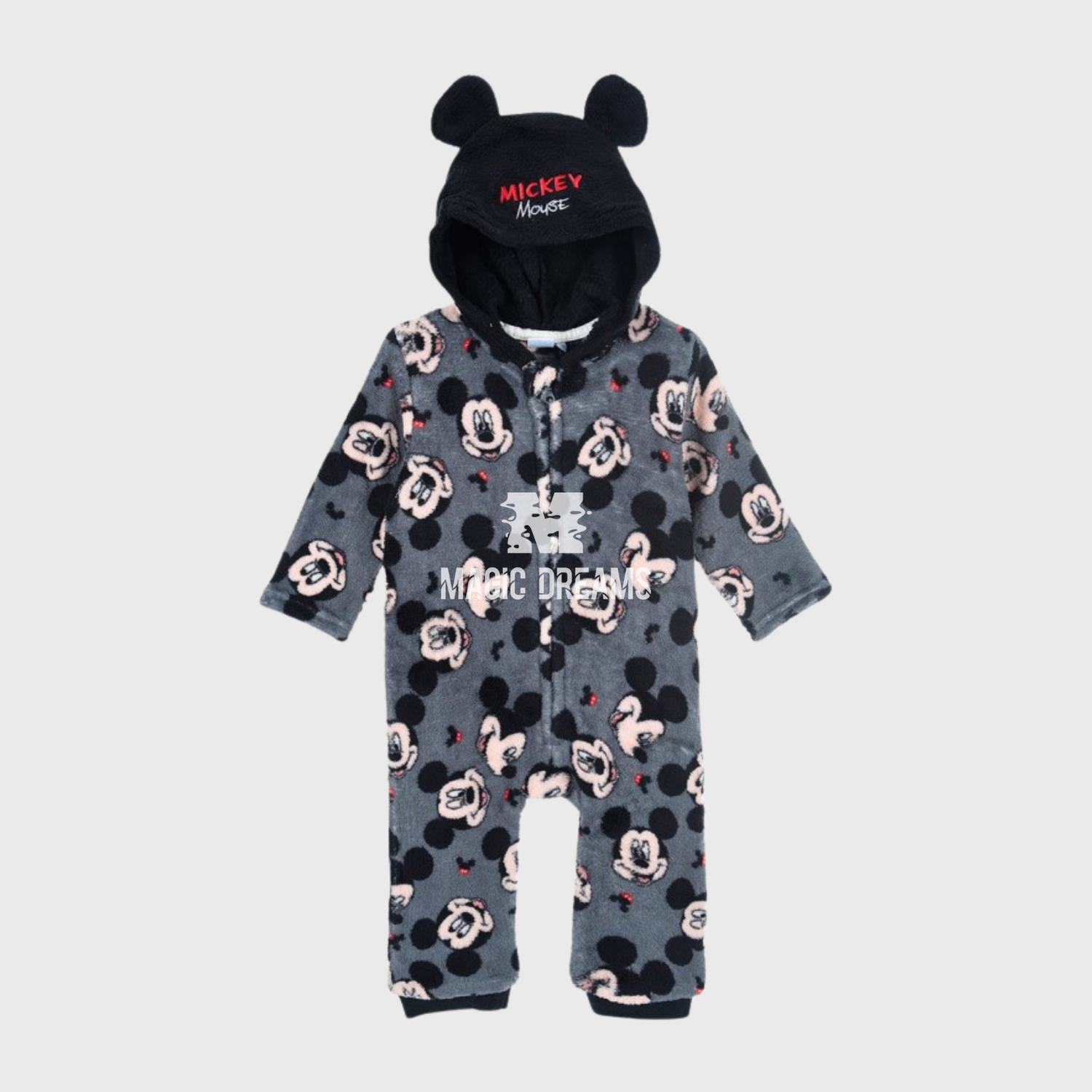 Pijama Macacão Bebé Mickey Mouse